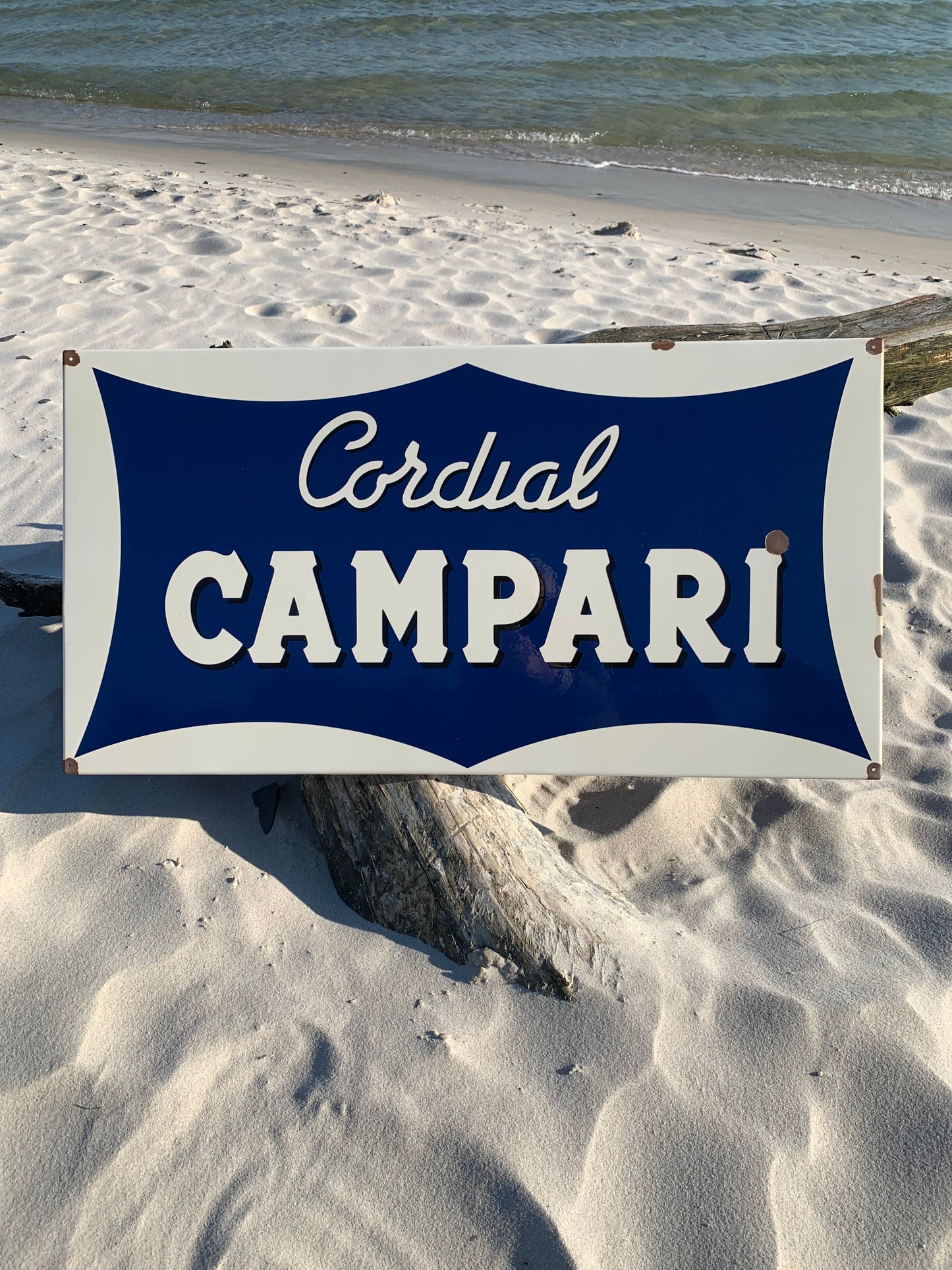 Emaljeskilt - Campari