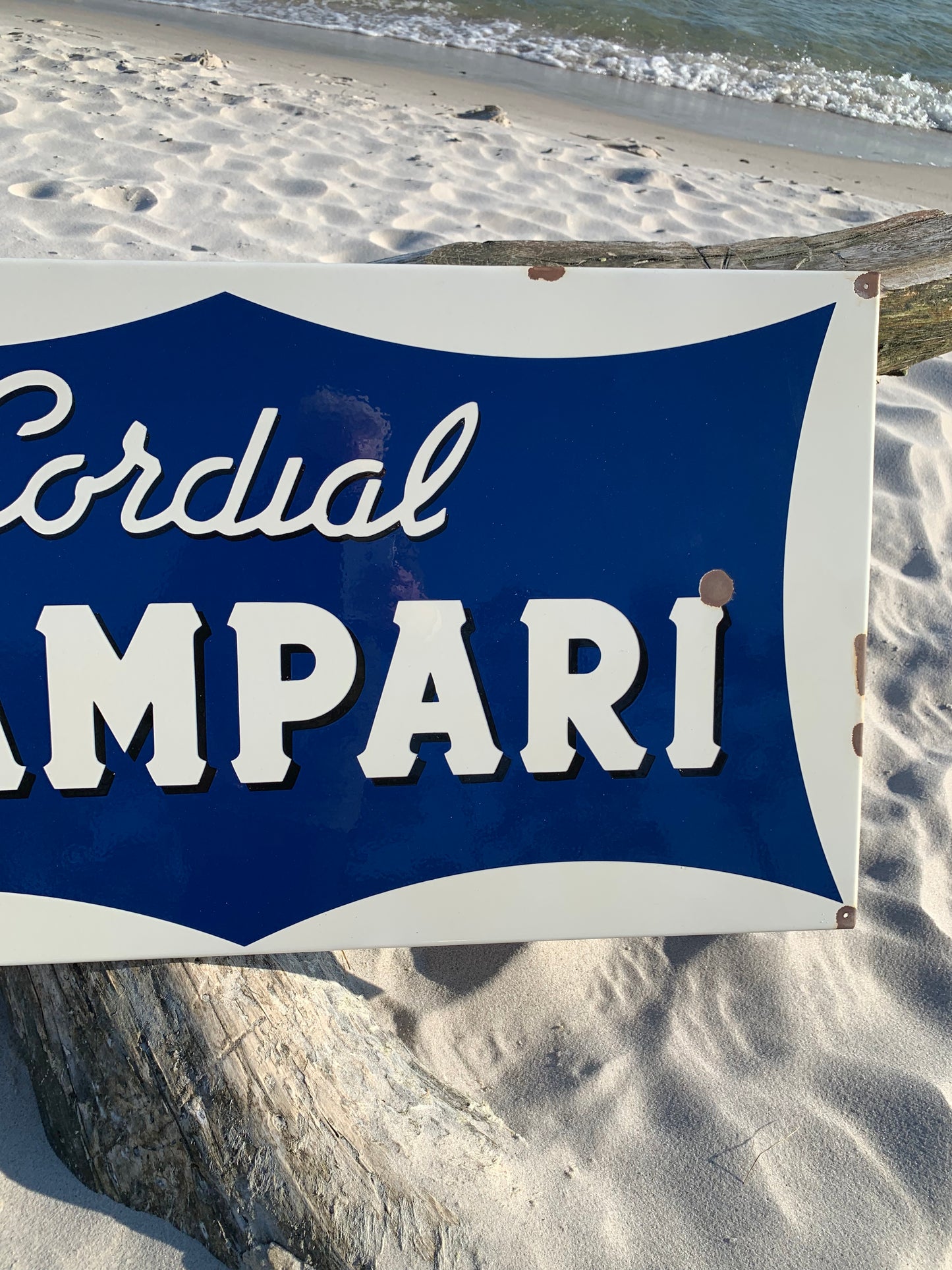 Emaljeskilt - Campari