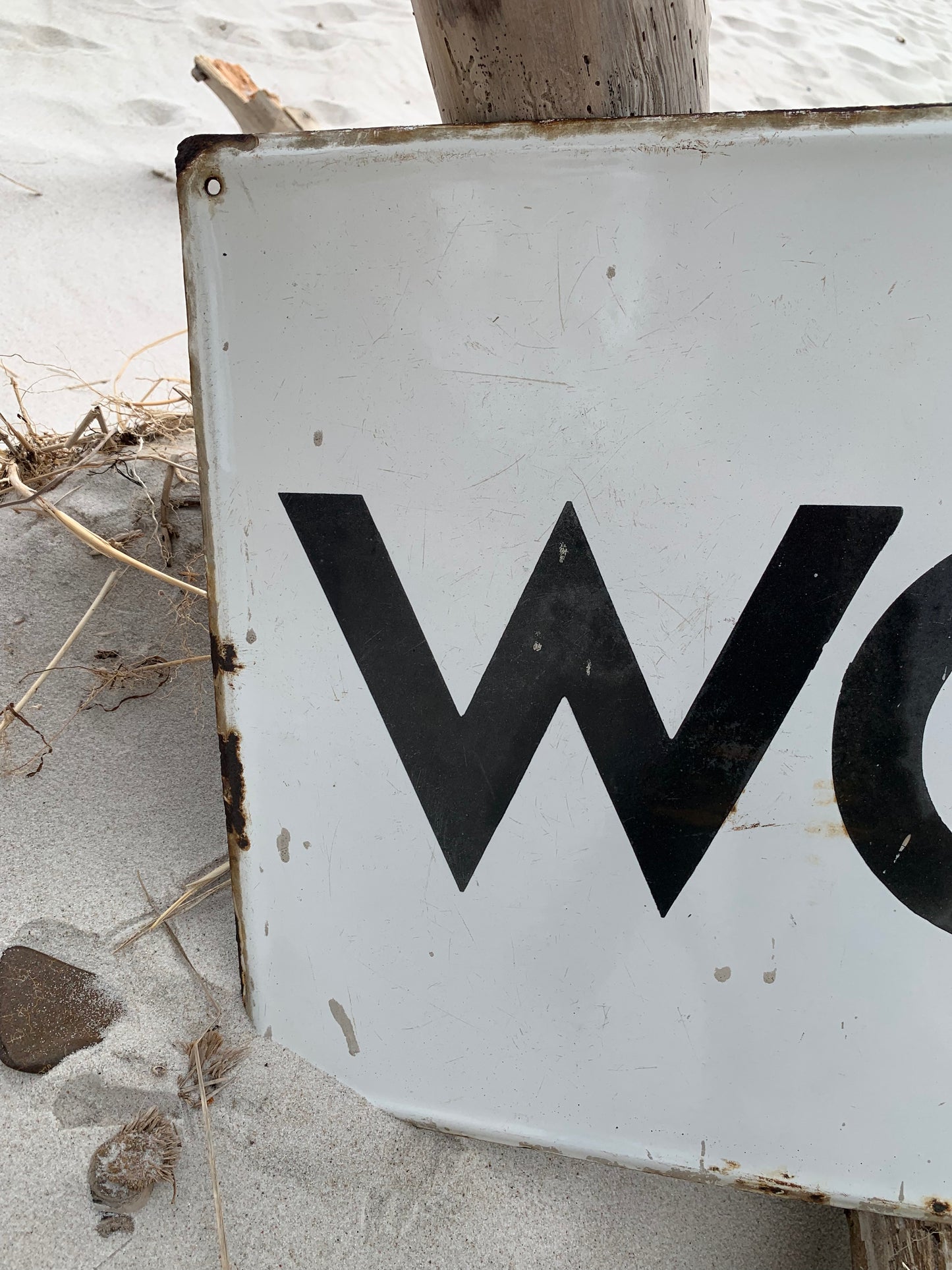 Emaljeskilt - WC