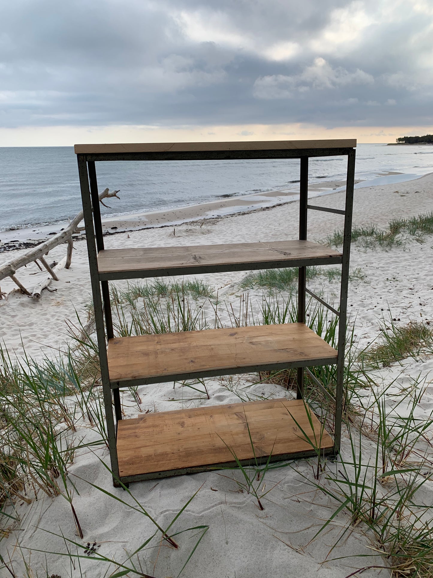 Industriel reol med hjul