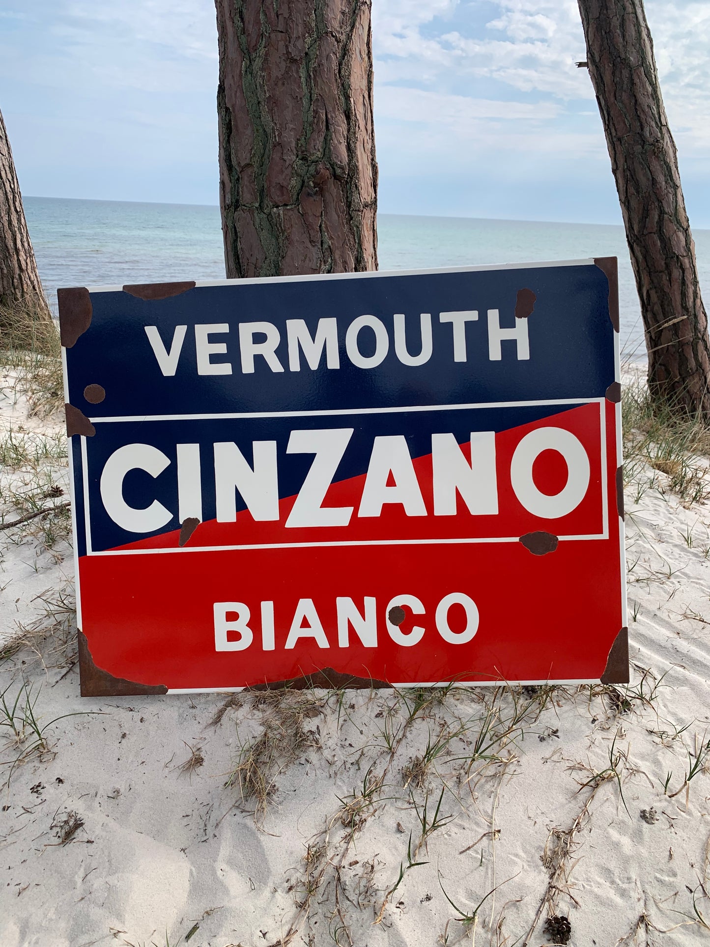 Cinzano emaljeskilt