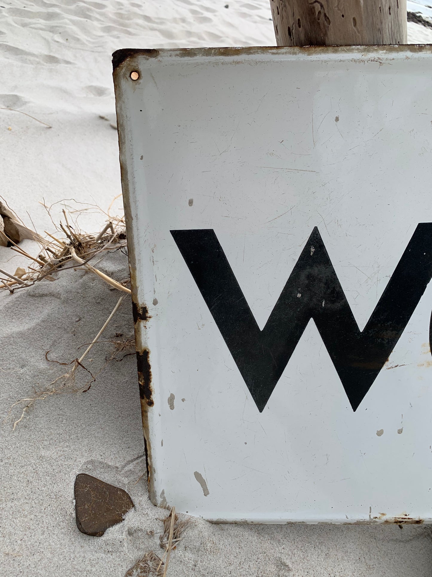 Emaljeskilt - WC