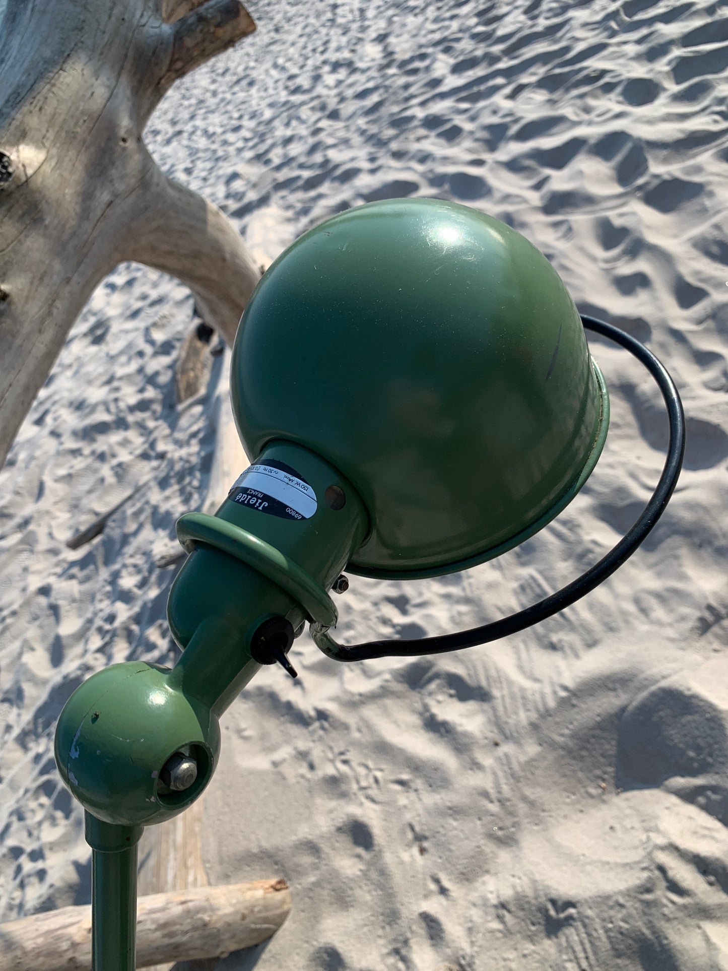 Jieldé gulvlampe - Grøn med 4 arme