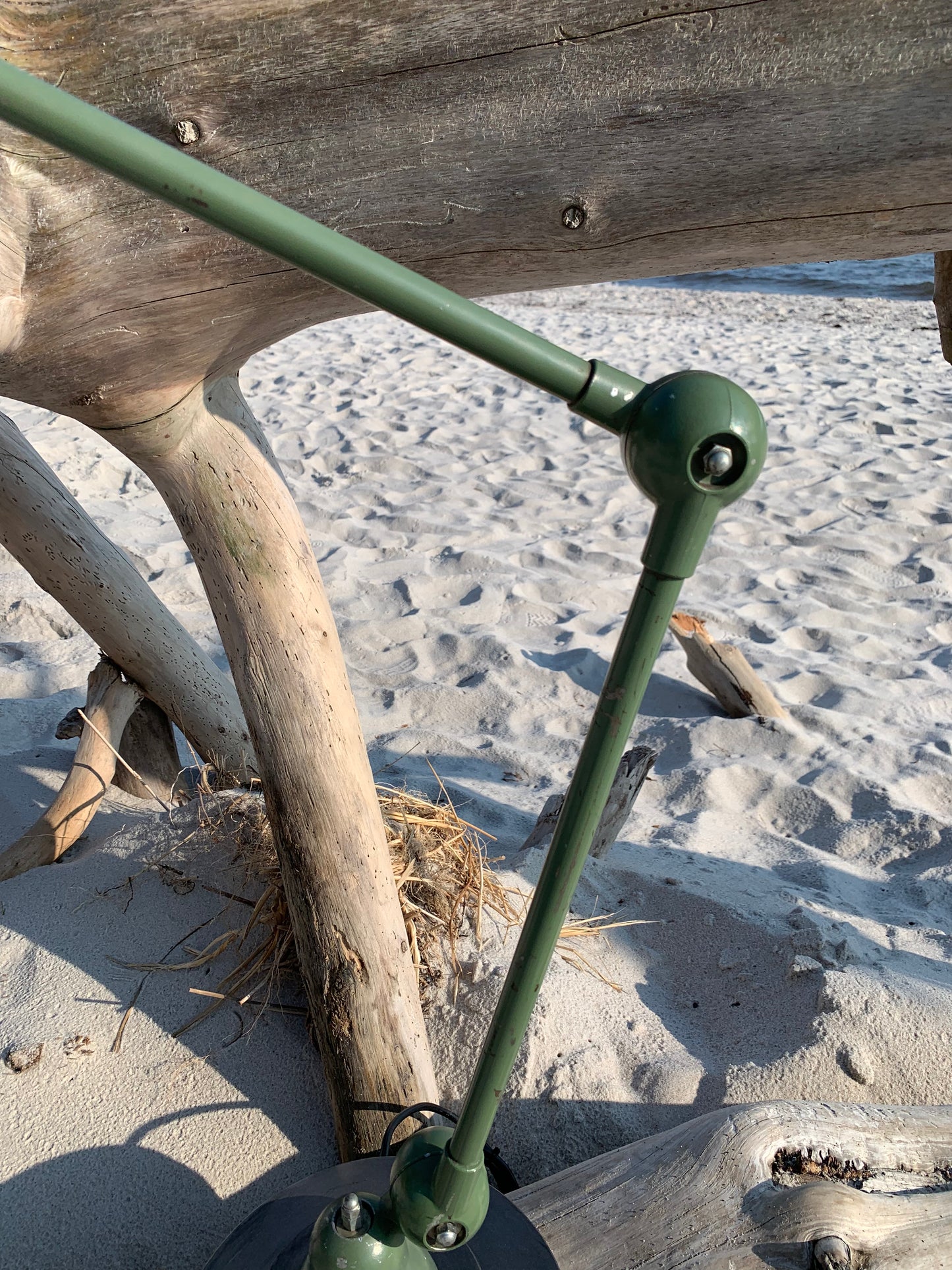 Jieldé bord/væg lampe - Grøn med 2 arme