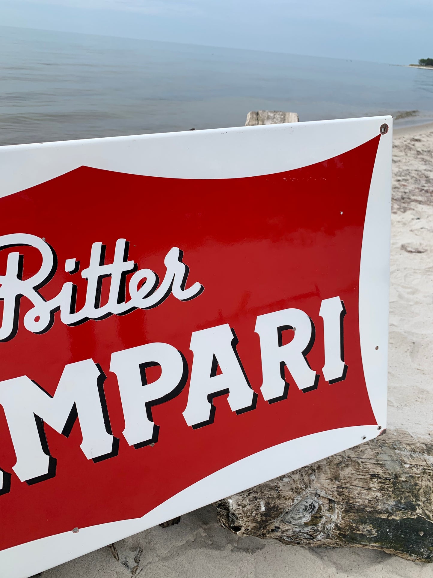 Campari emaljeskilt