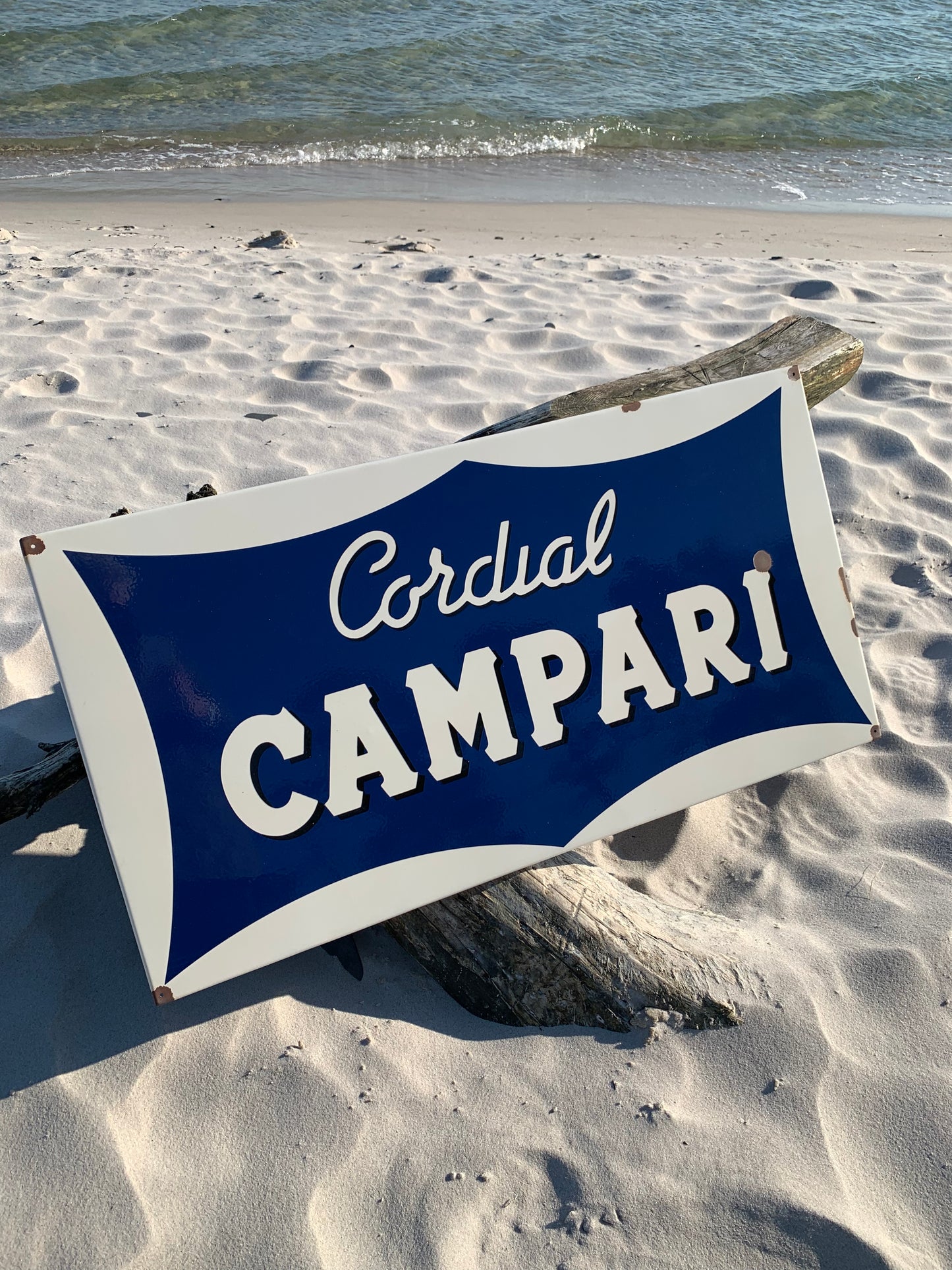 Emaljeskilt - Campari