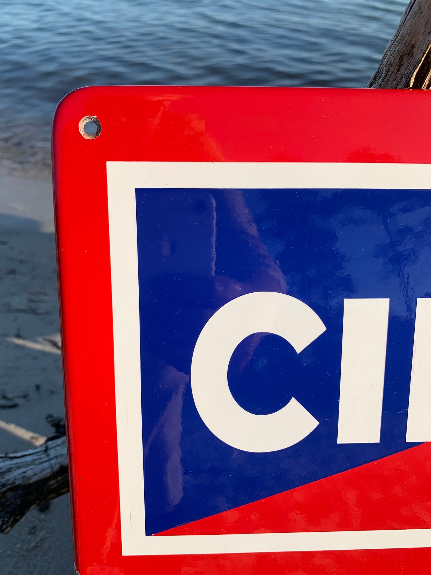 Cinzano soda emaljeskilt