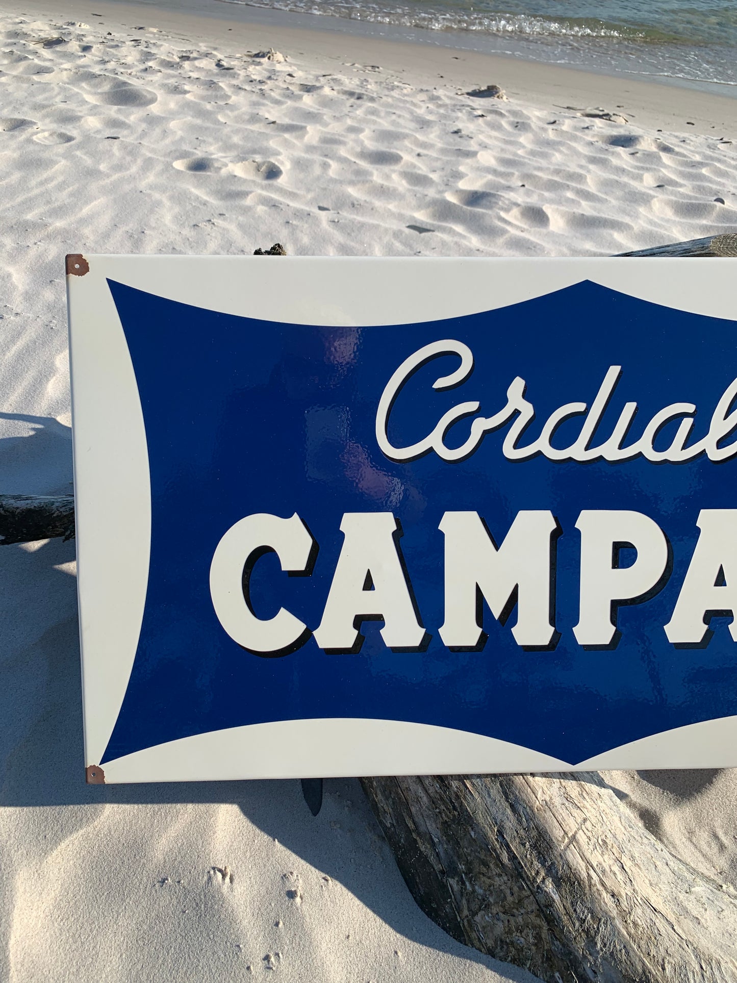 Emaljeskilt - Campari