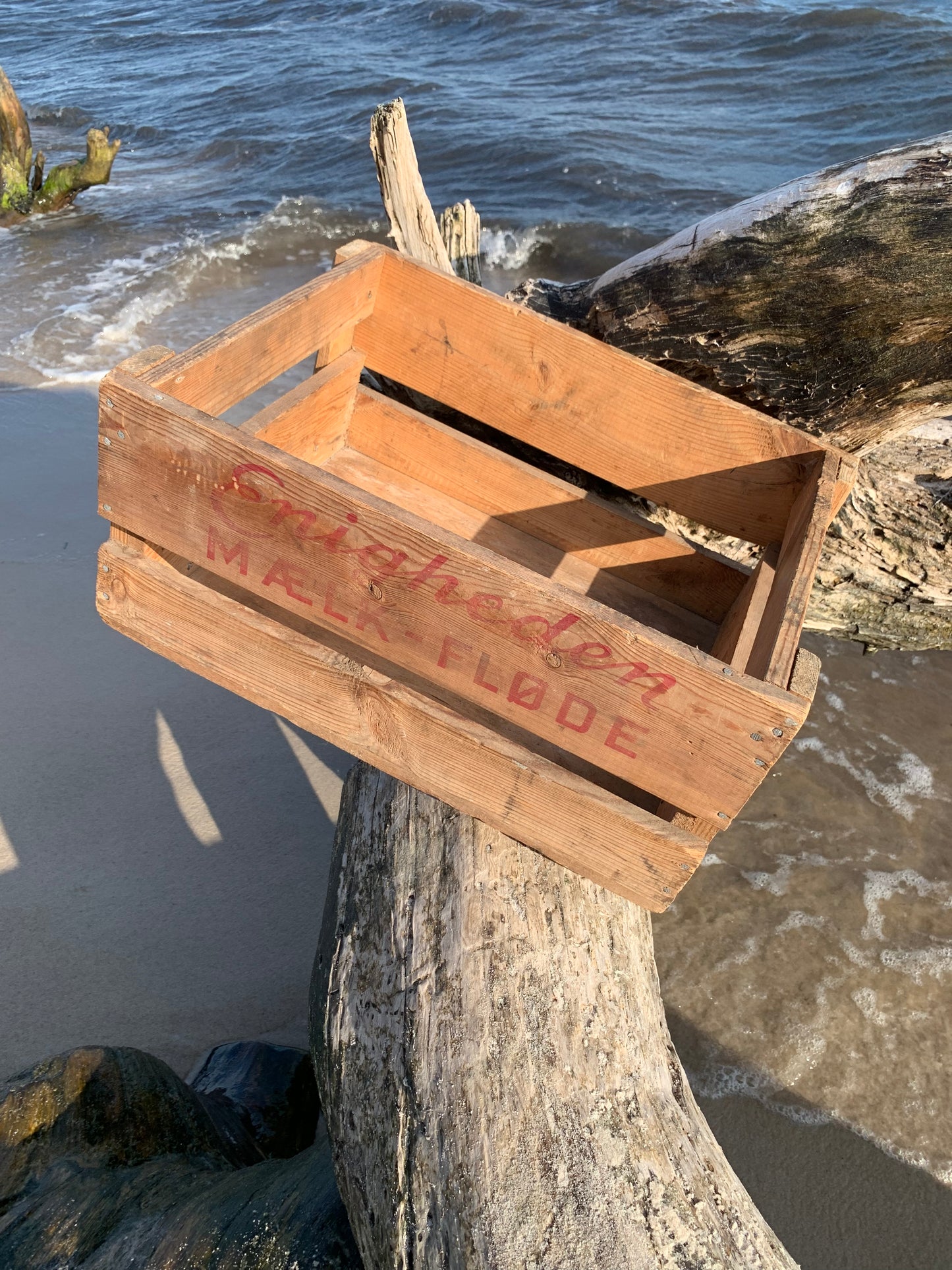 Mælke og fløde kasse