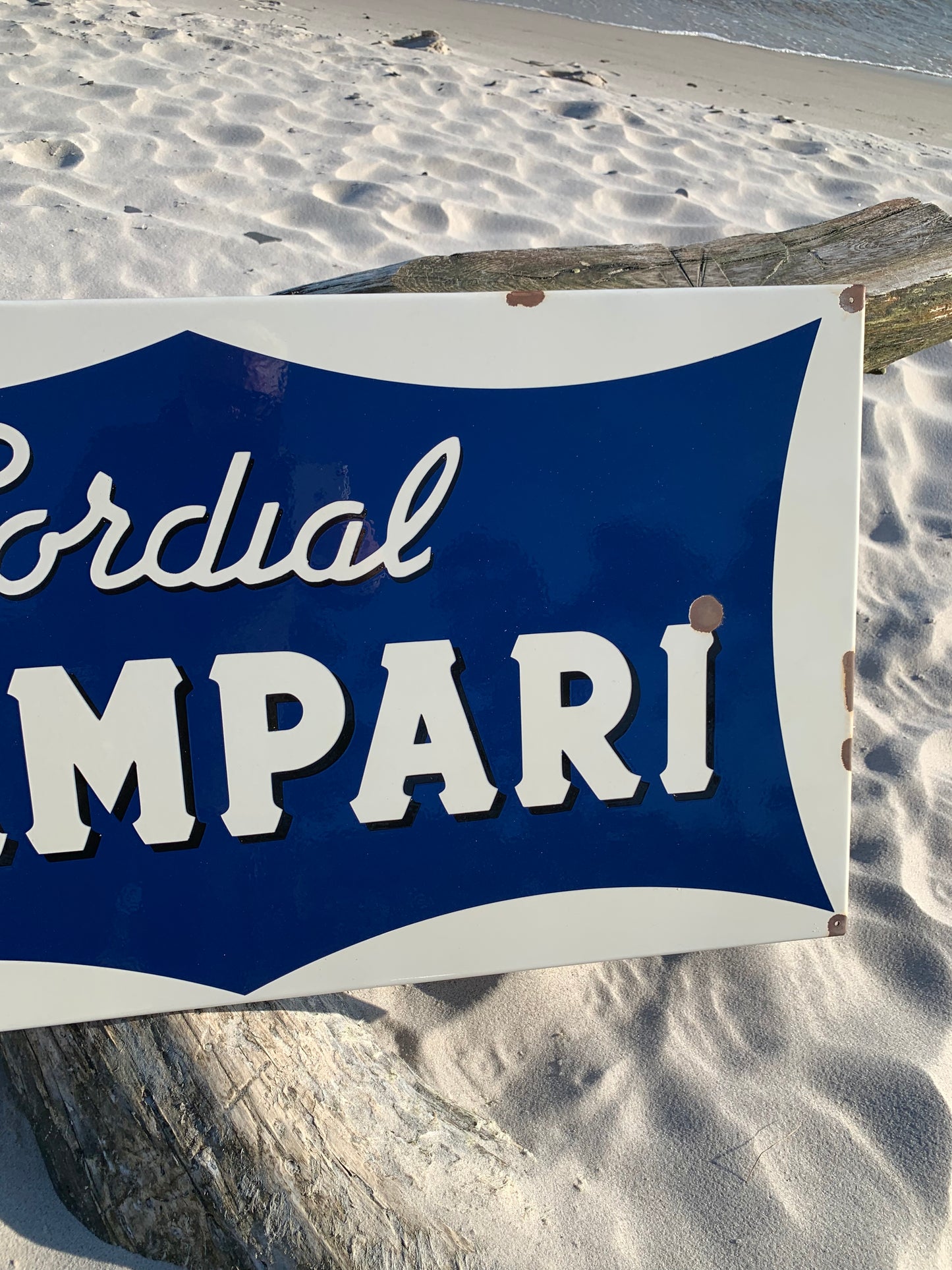 Emaljeskilt - Campari
