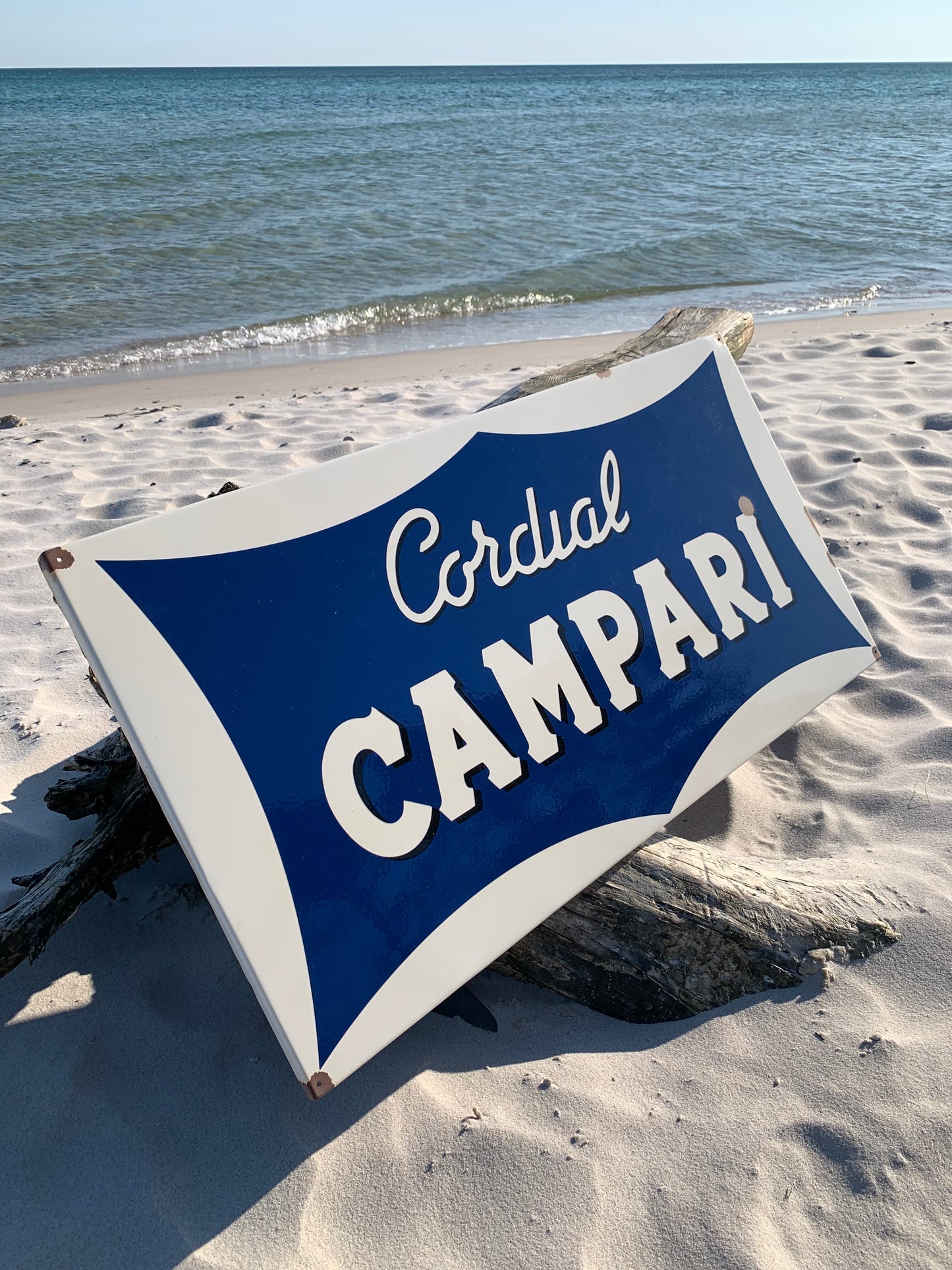 Emaljeskilt - Campari