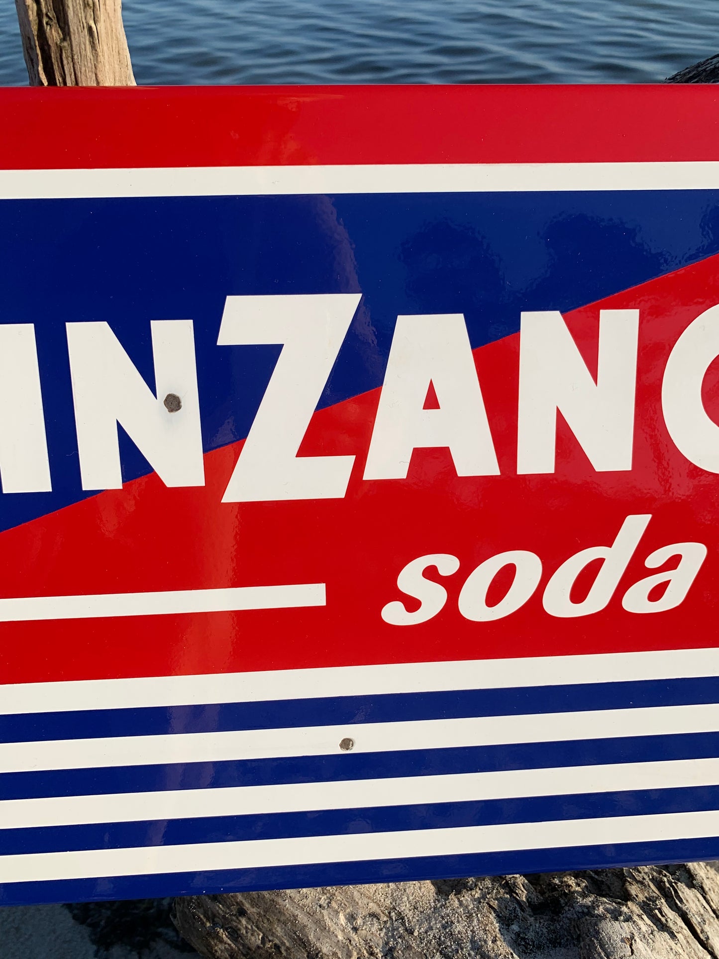 Cinzano soda emaljeskilt