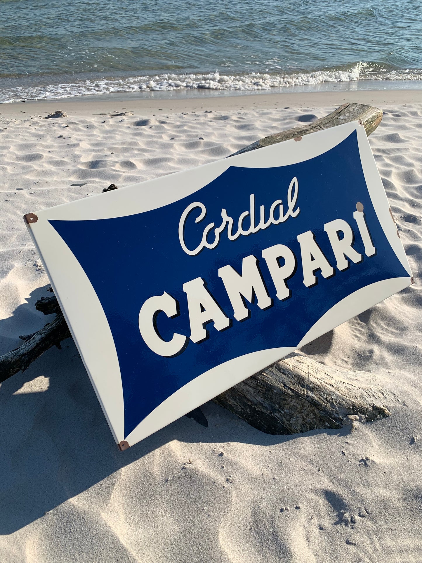 Emaljeskilt - Campari