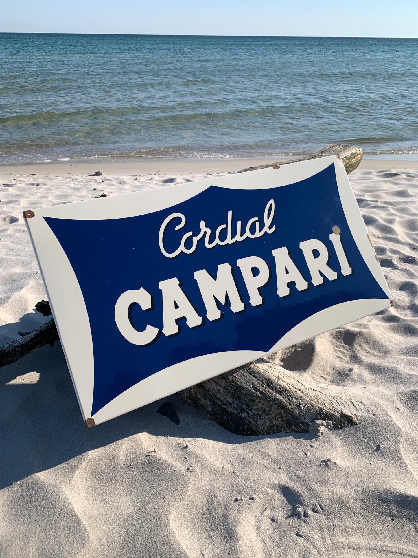 Emaljeskilt - Campari