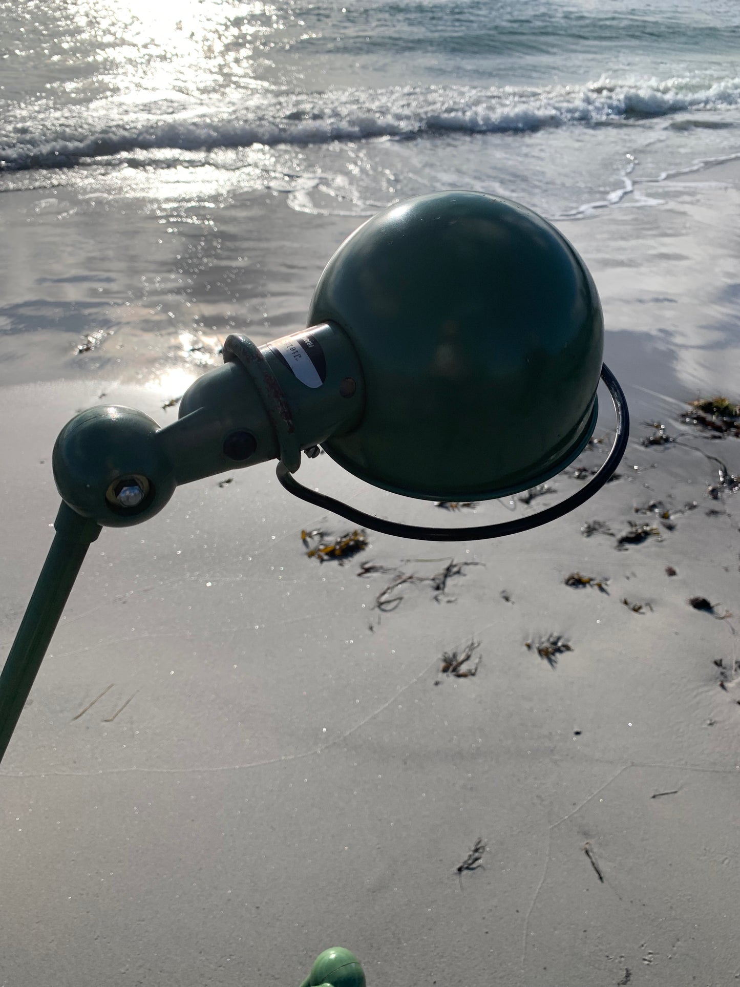 Jieldé bord/gulv lampe med 3 arme - Grøn