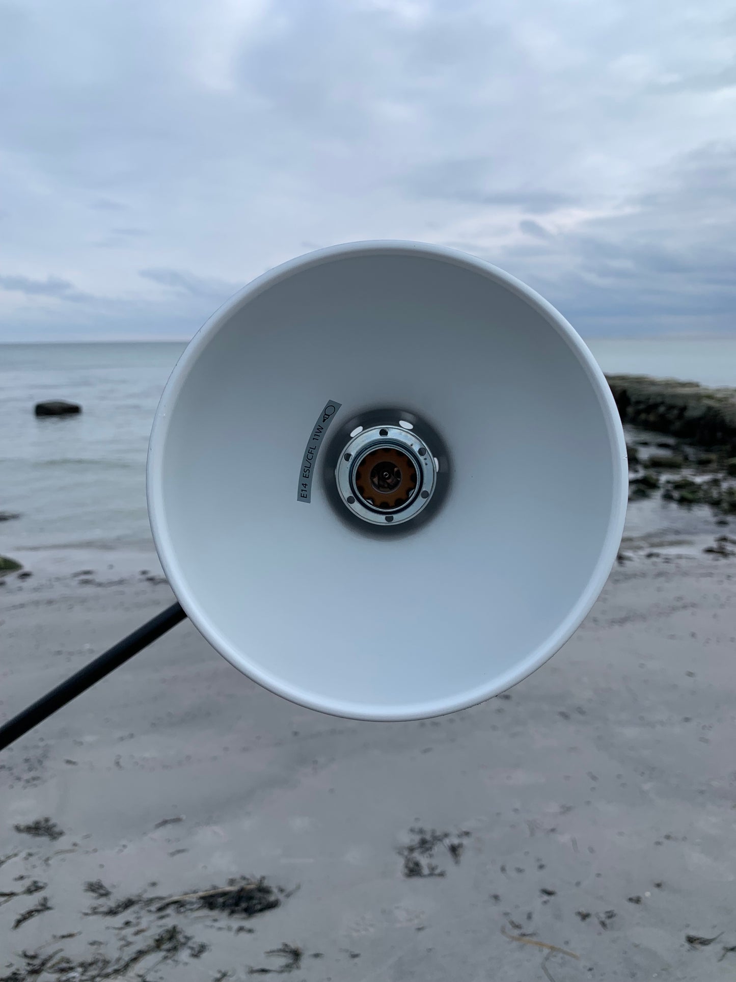 Lampe Gras loft/væg lampe - Sort