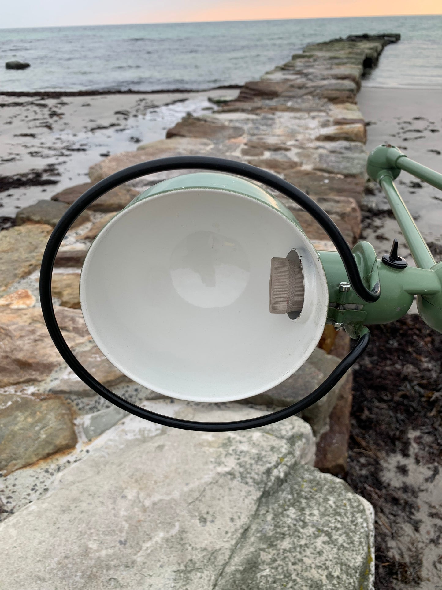 Jieldé væg/loftlampe med to arme - Grøn