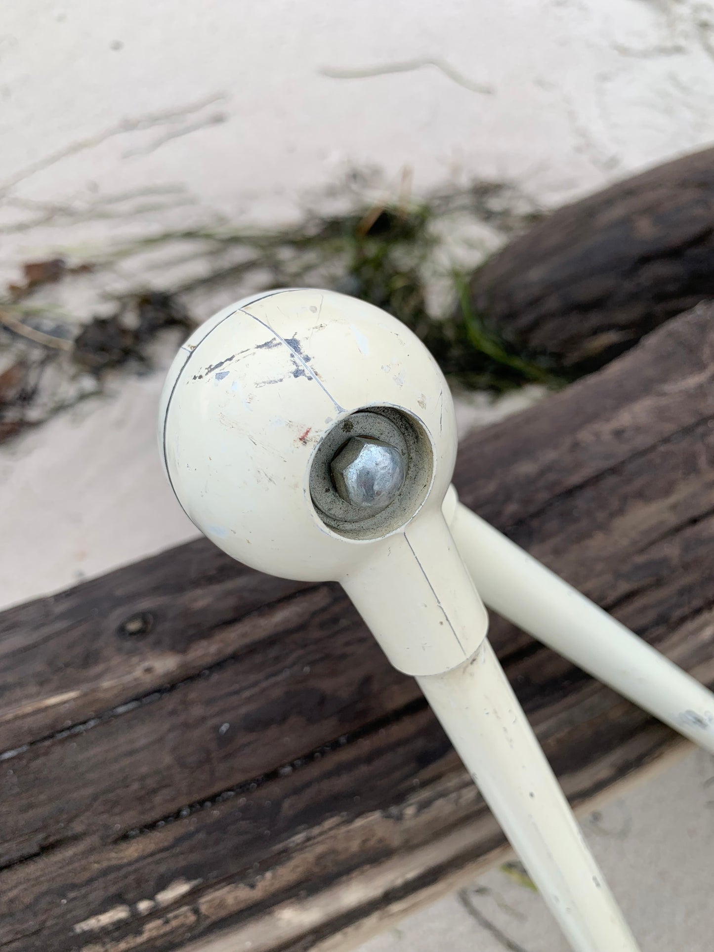 Jieldé lampe med 2 arme og bordbeslag