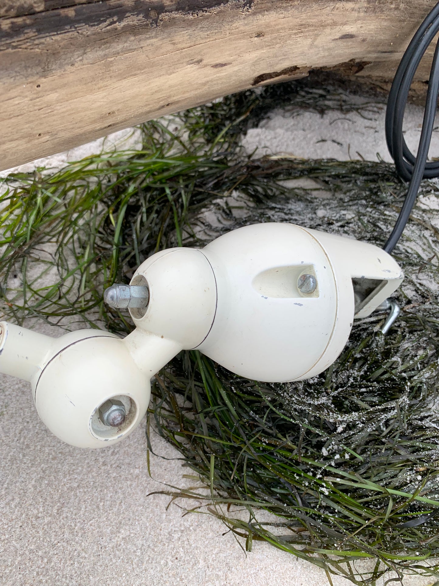 Jieldé lampe med 2 arme og bordbeslag