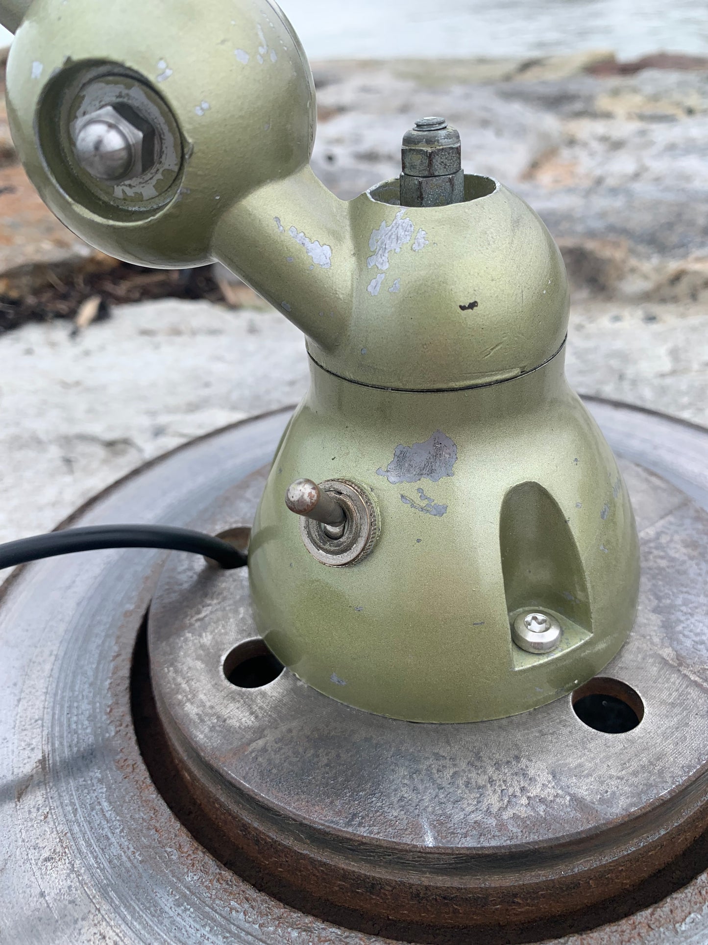 Jieldé bordlampe med 2 arme - Grøn