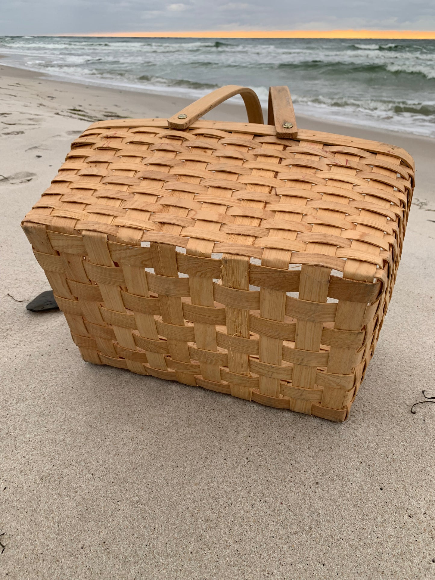 Spånkurv med to hanke