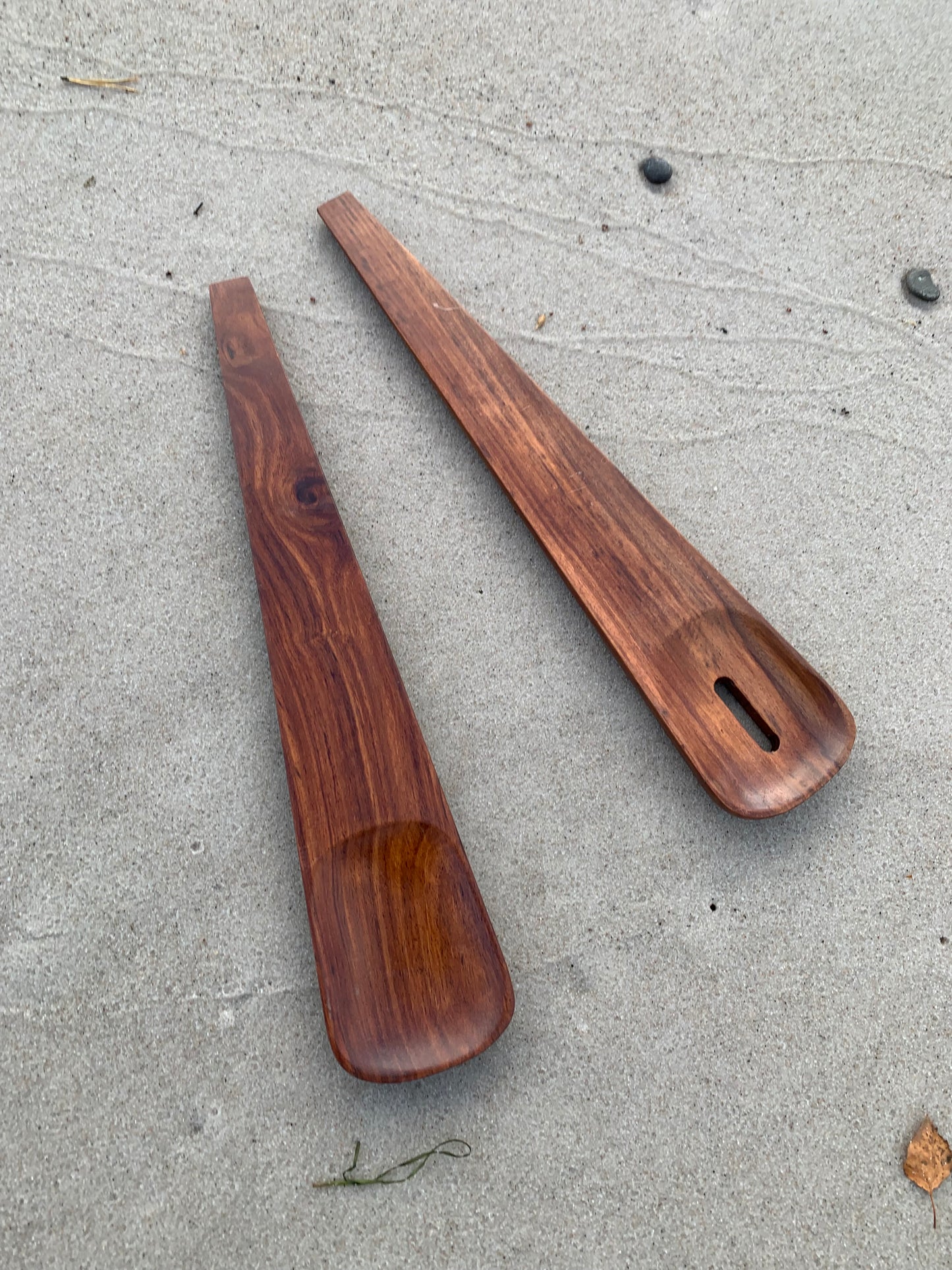 Salatbestik i teak