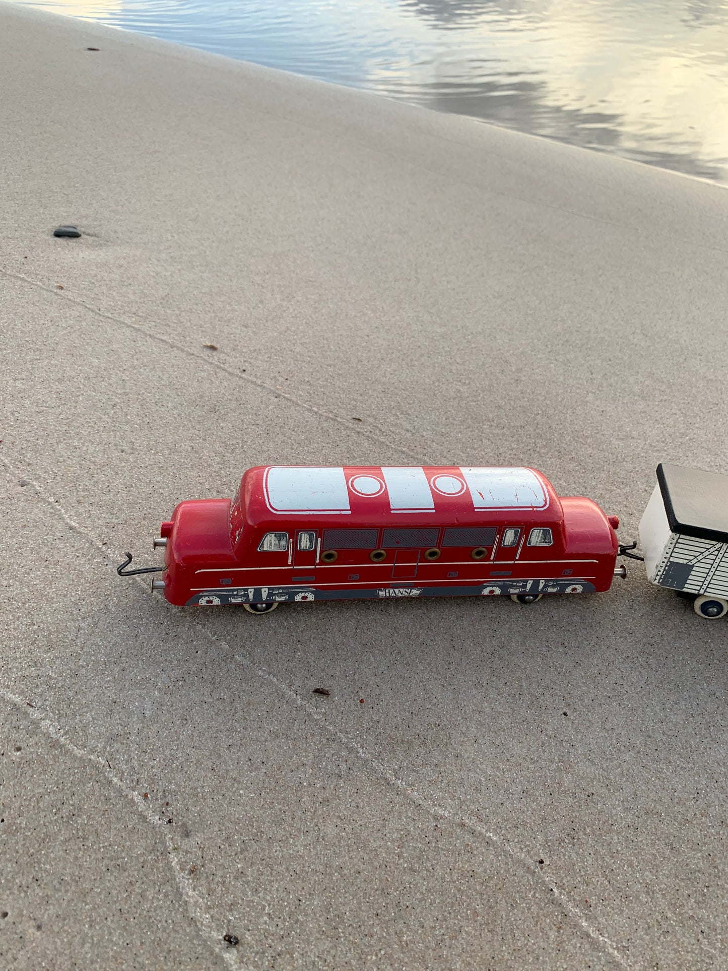 Hanse DSB tog med vogn