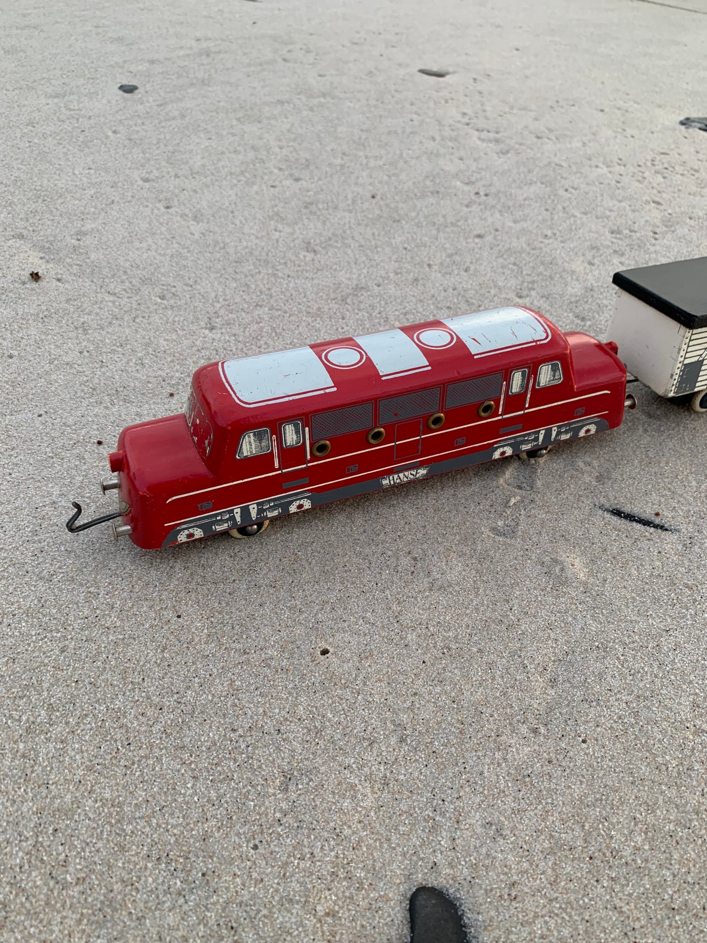 Hanse DSB tog med vogn