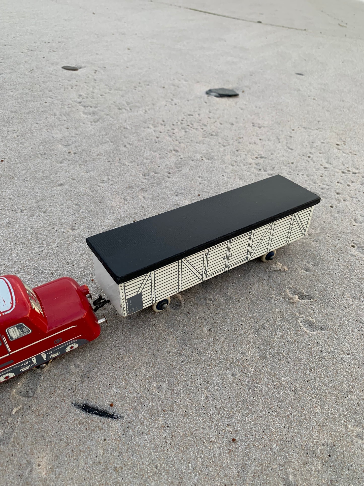 Hanse DSB tog med vogn