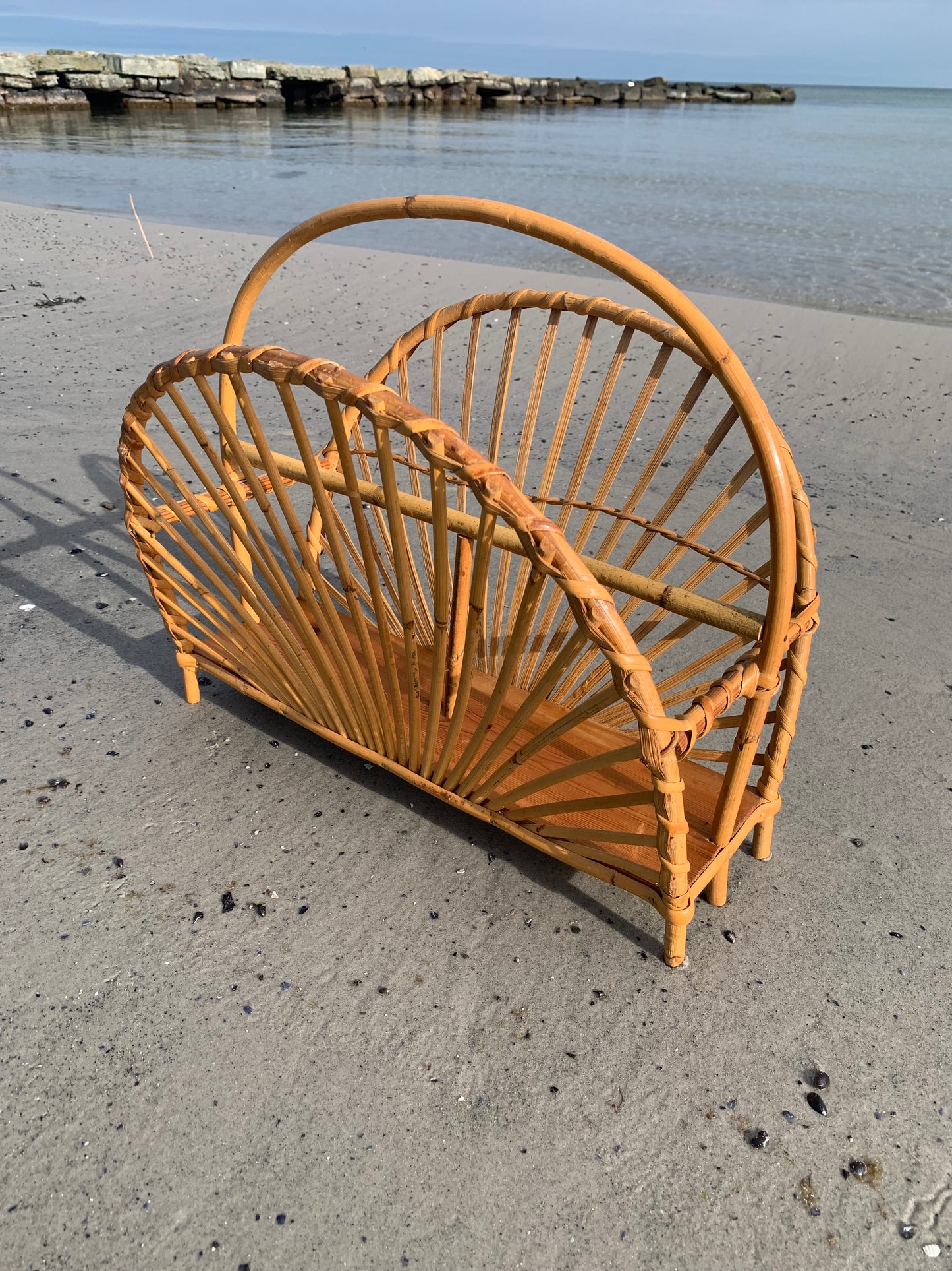 Magasin holder i bambus