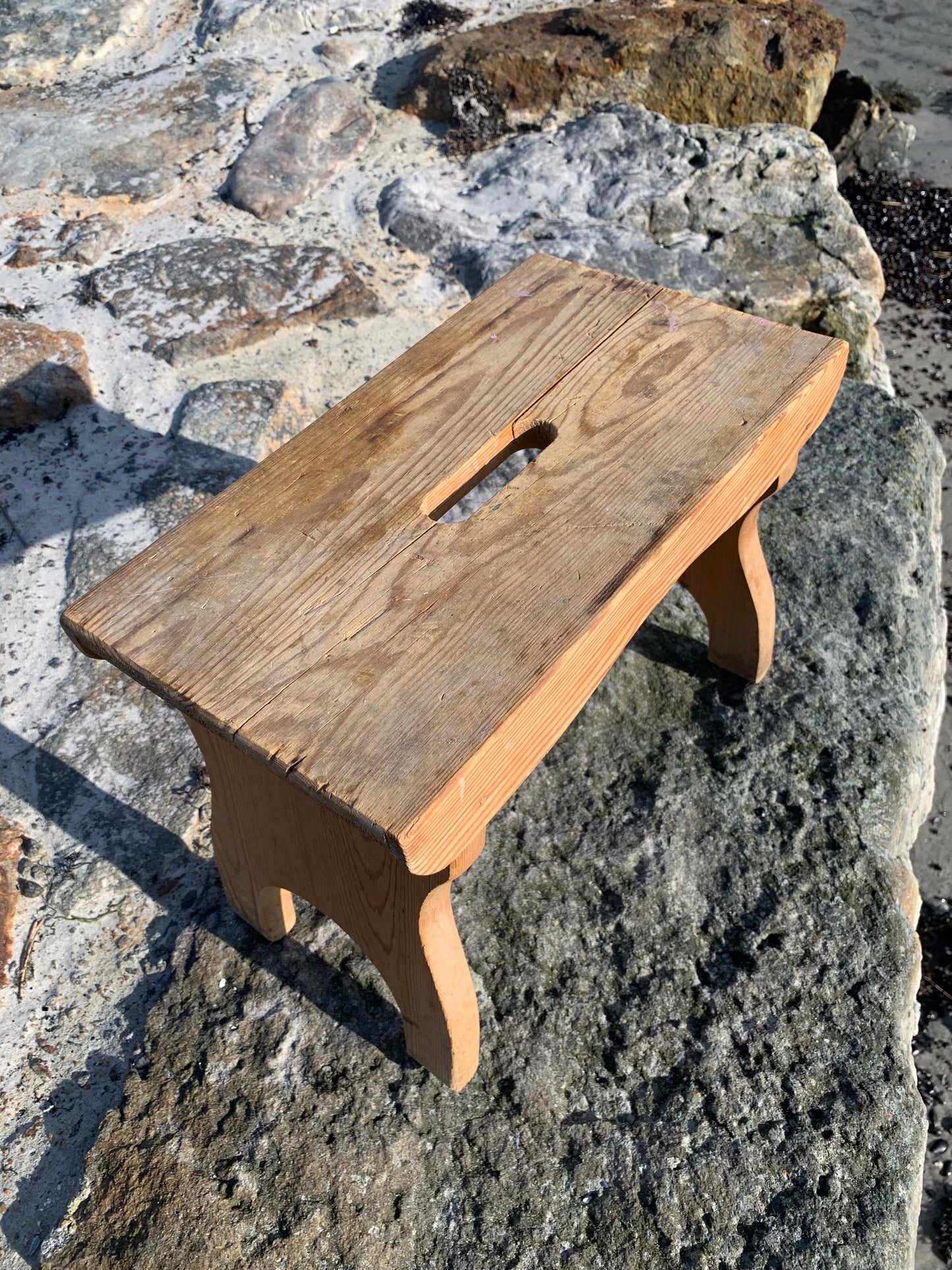 Skammel i træ