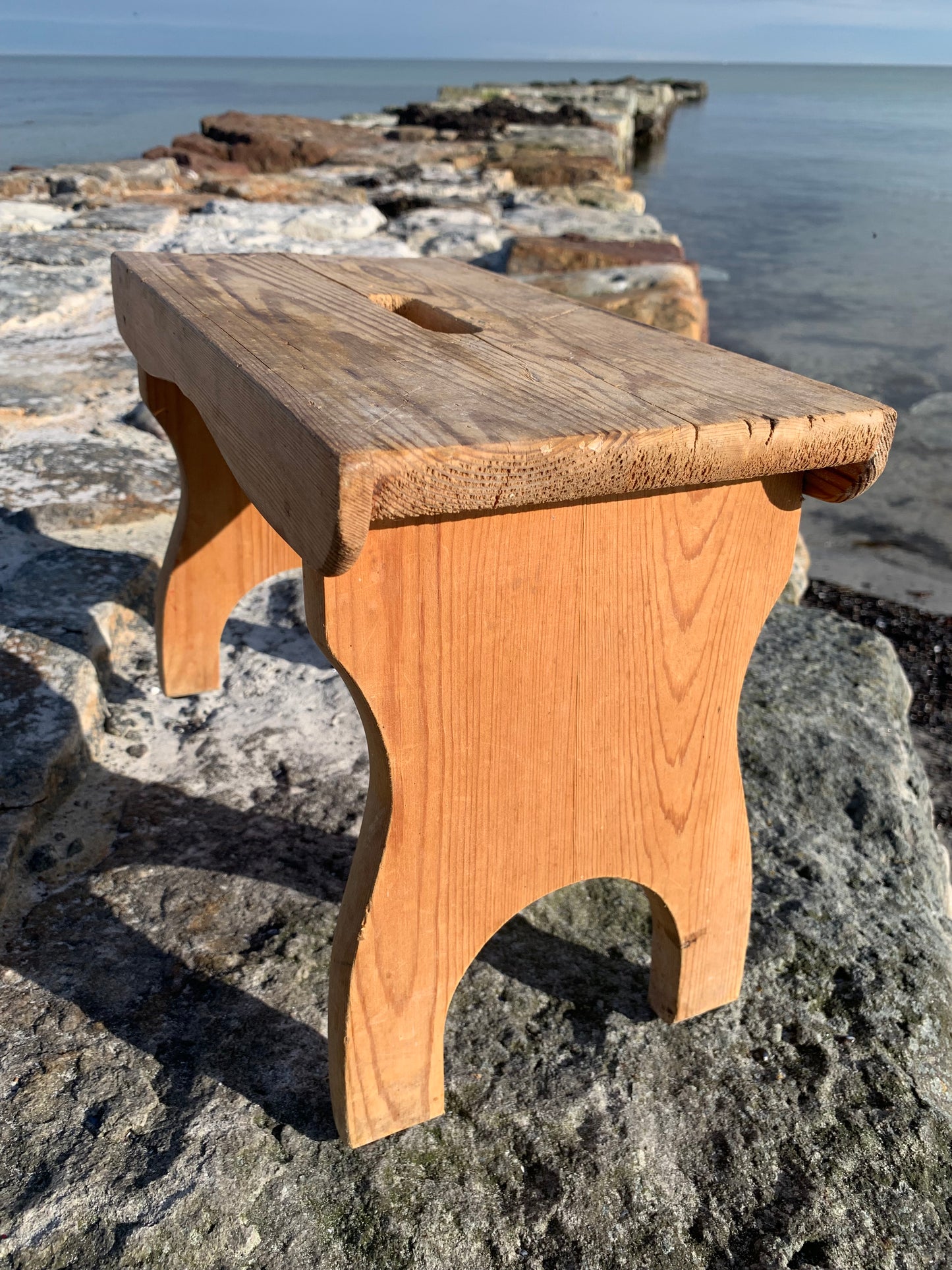 Skammel i træ
