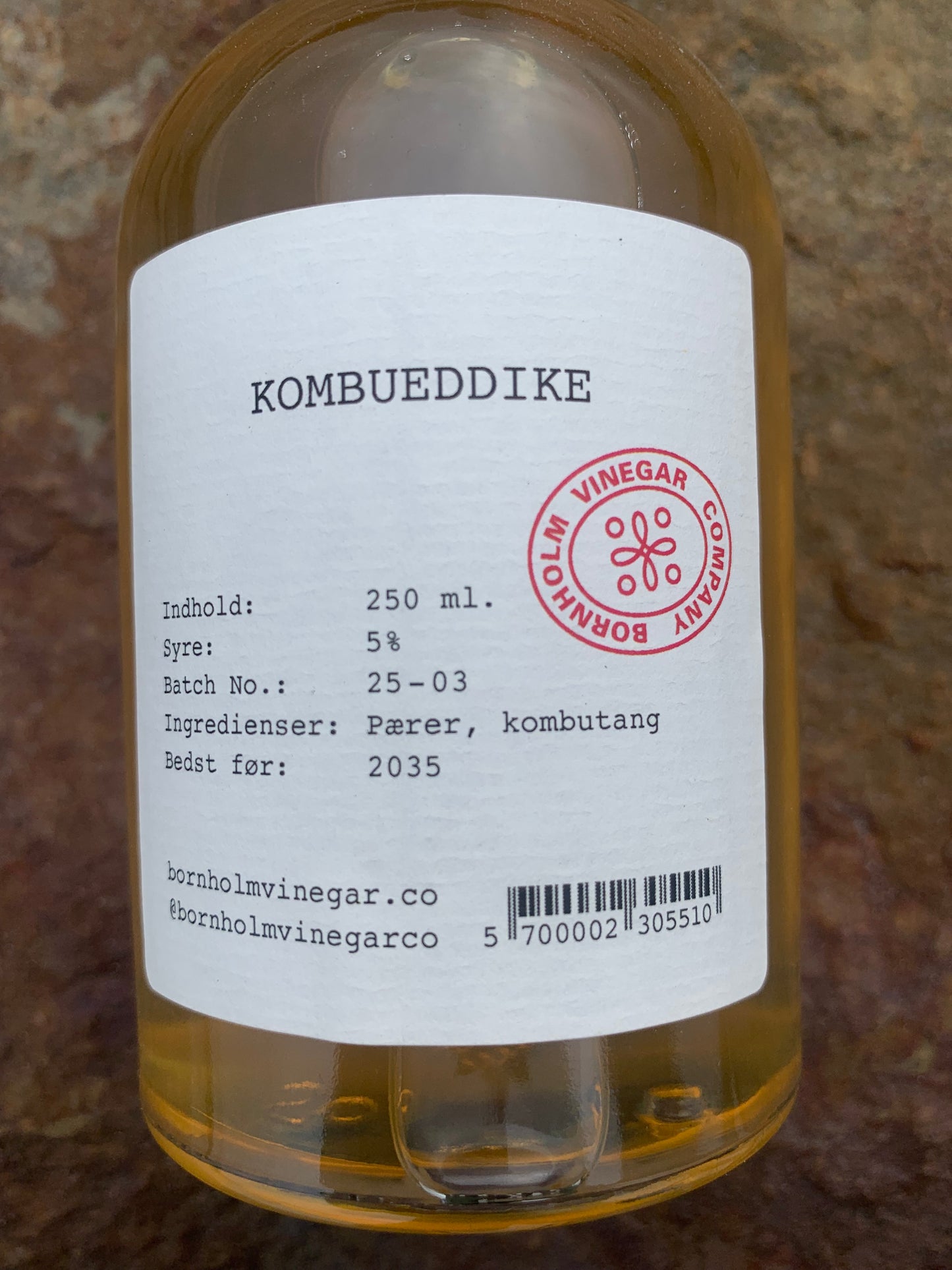 BORNHOLM VINEGAR COMPANY - KOMBUEDDIKE 250 ml.