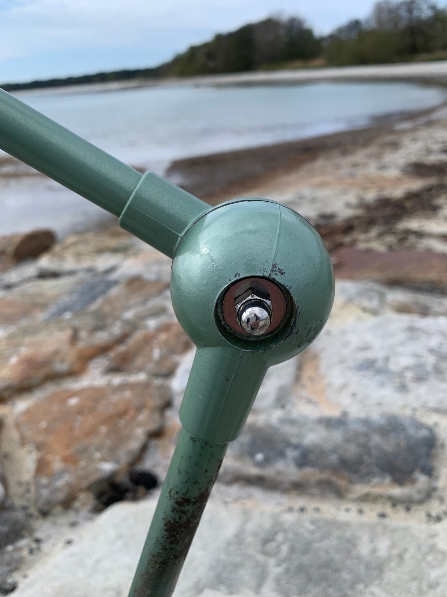 Jieldé med 3 arme - Grøn