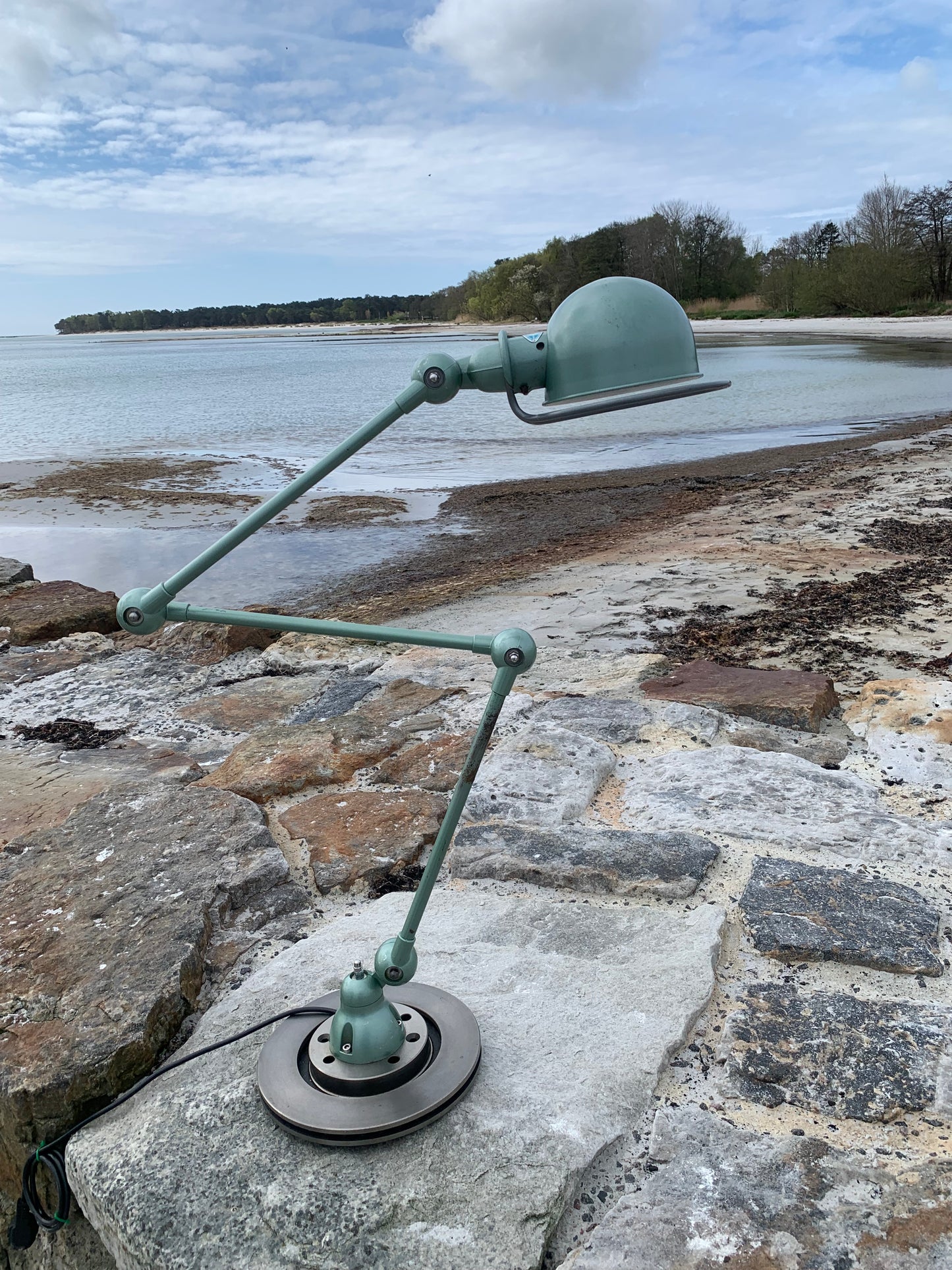 Jieldé med 3 arme - Grøn