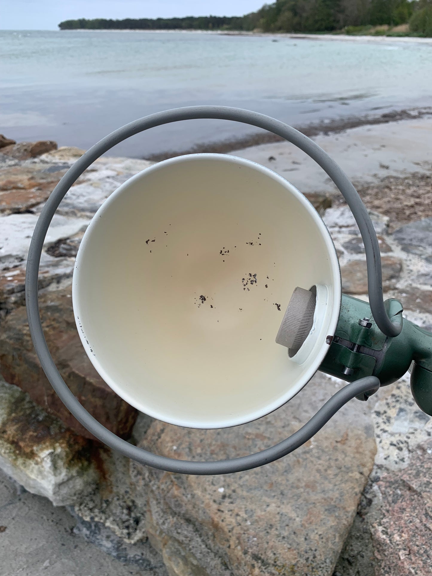 Jieldé væg/loft lampe med 2 arme - Grøn