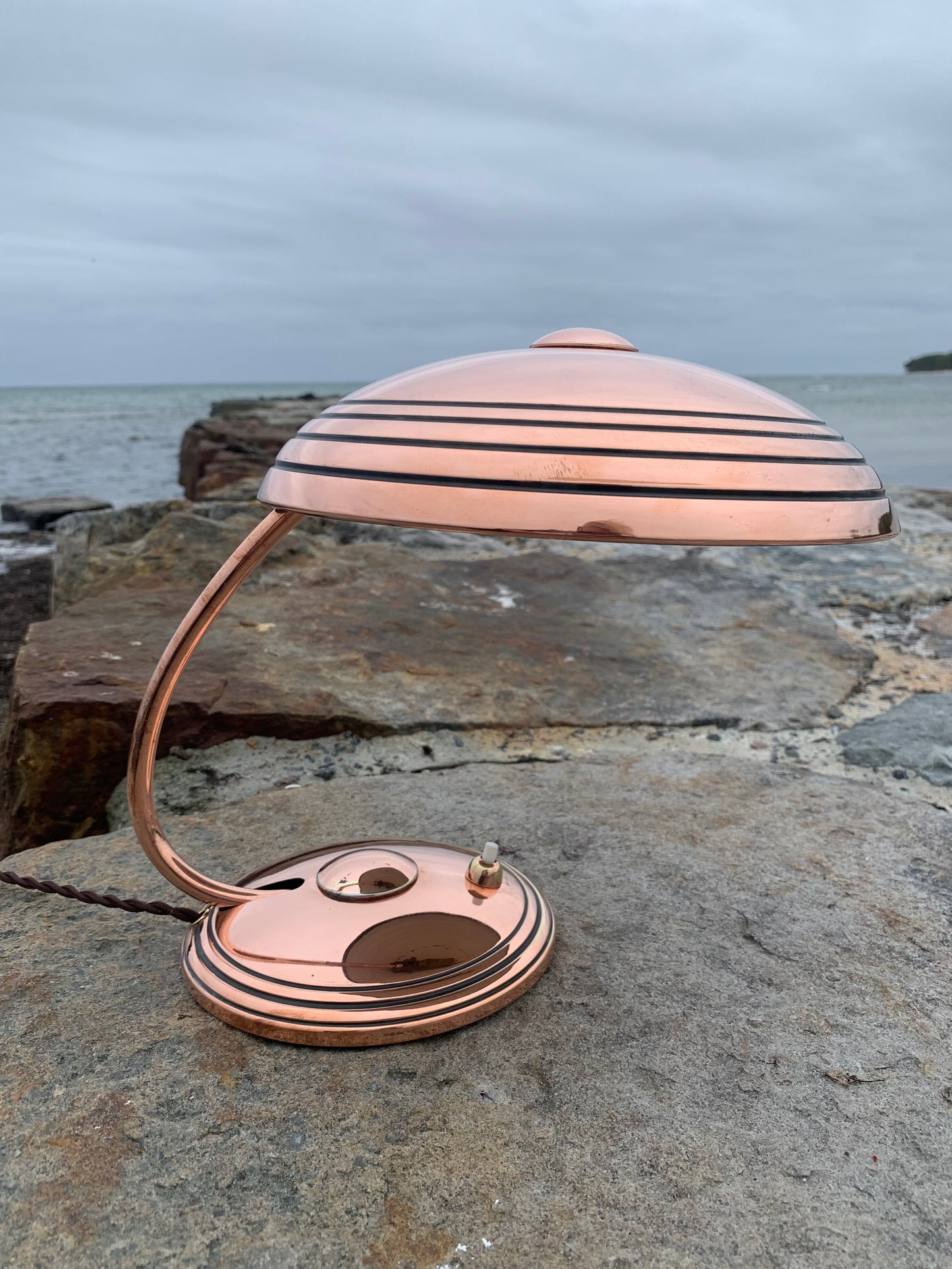 Helo lampe - Kobber (Sjælden udgave)