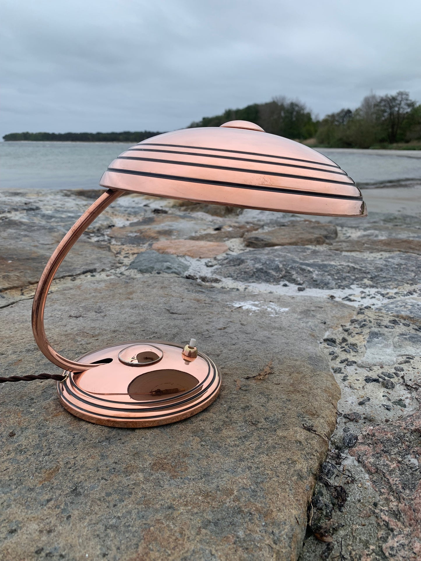 Helo lampe - Kobber (Sjælden udgave)