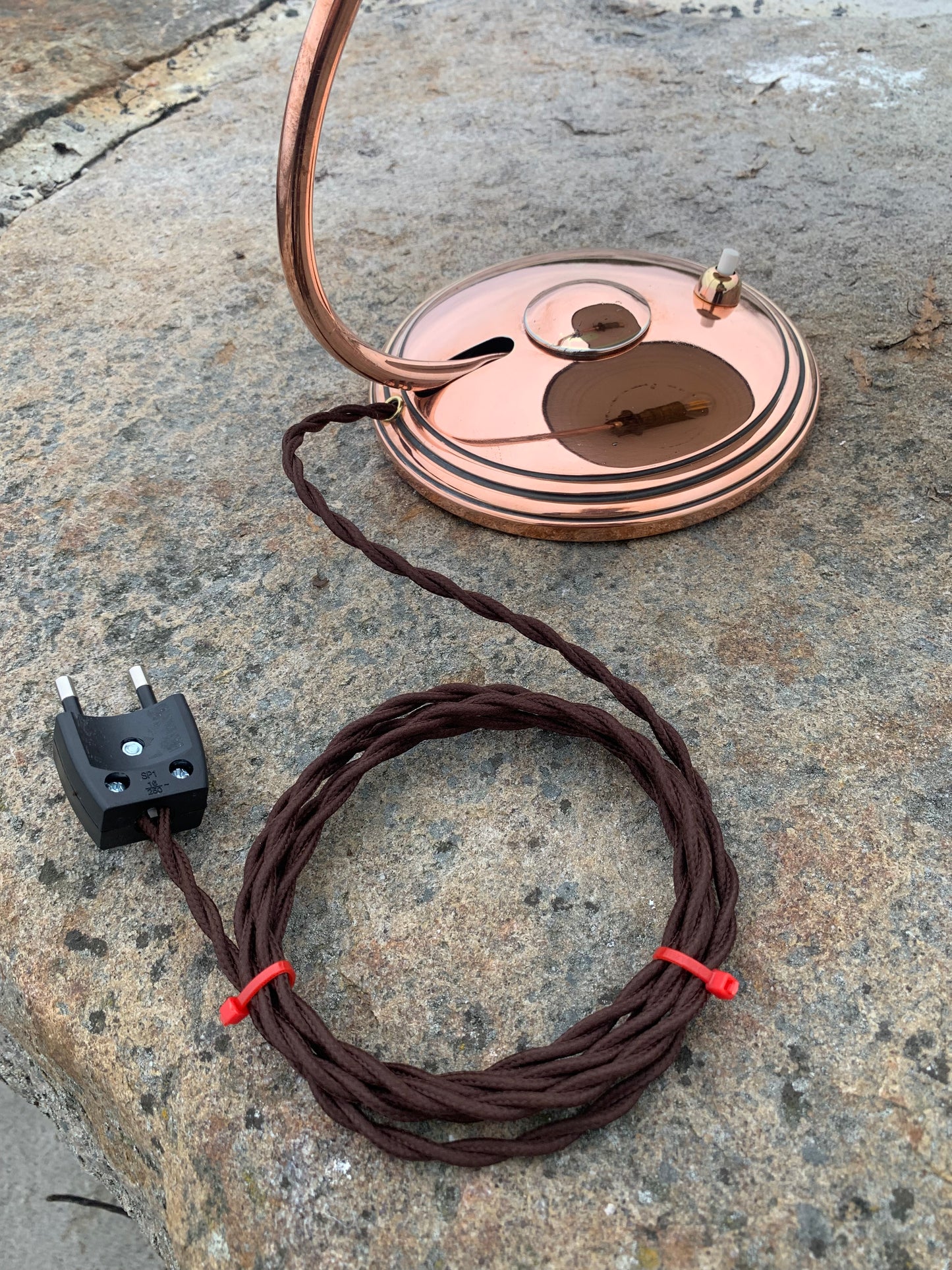 Helo lampe - Kobber (Sjælden udgave)
