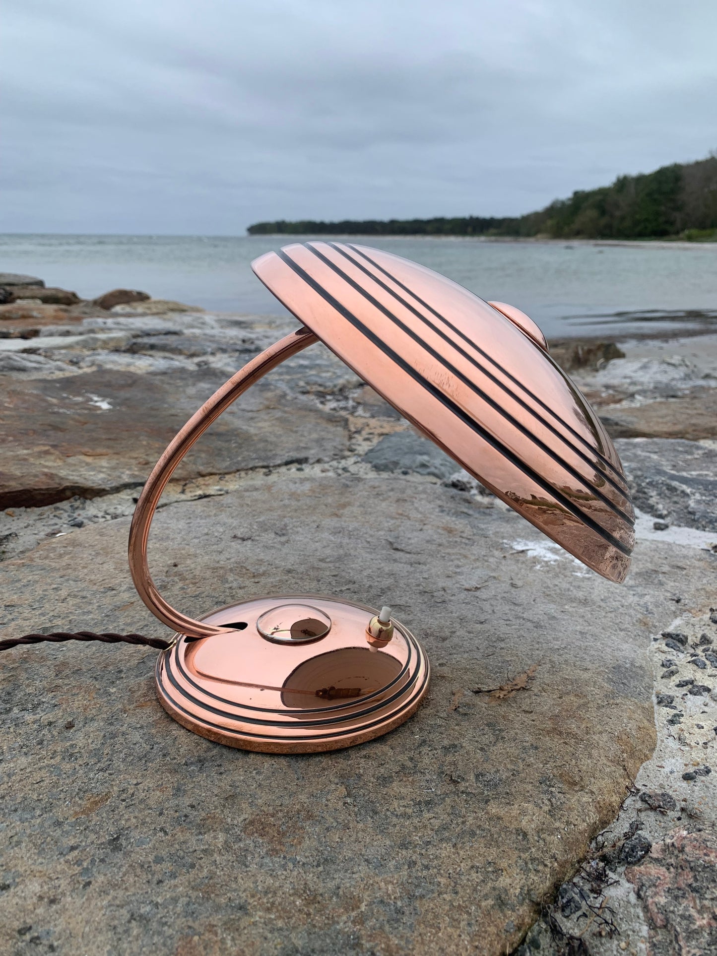 Helo lampe - Kobber (Sjælden udgave)