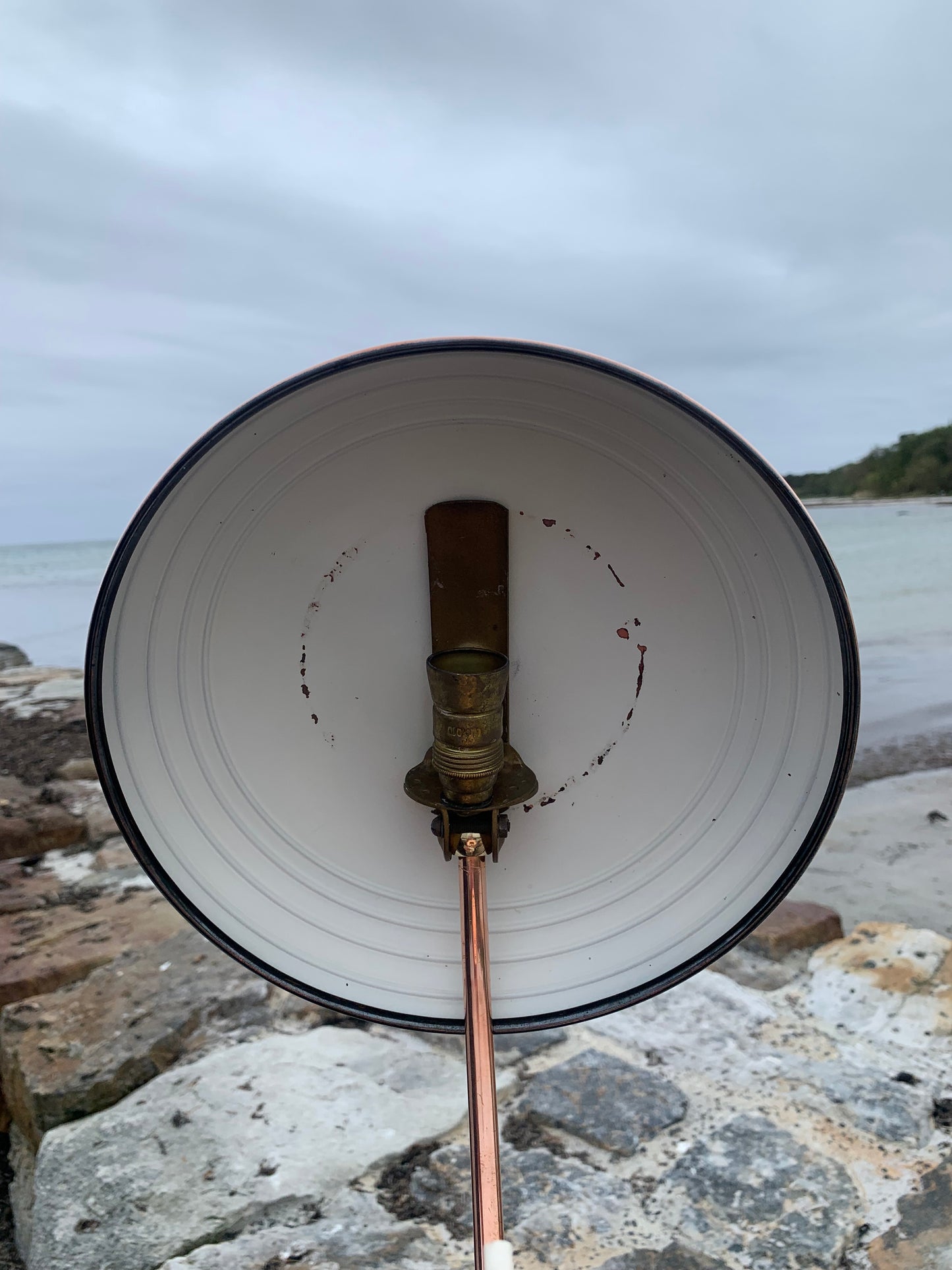 Helo lampe - Kobber (Sjælden udgave)