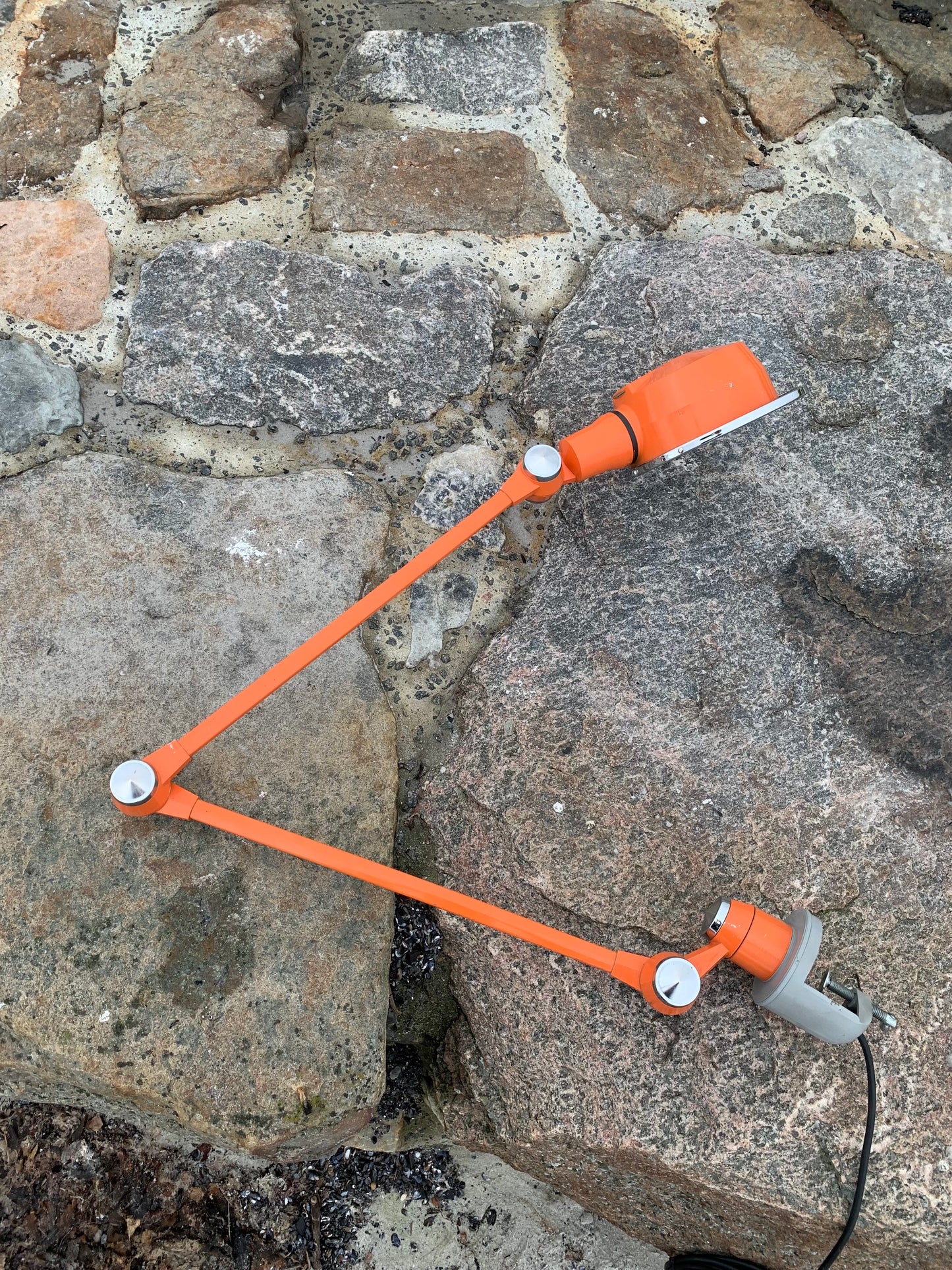 Jieldé lampe med bordbeslag