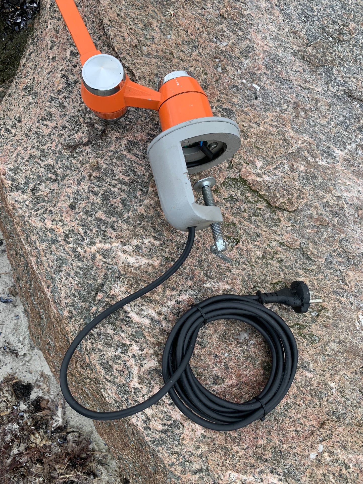 Jieldé lampe med bordbeslag