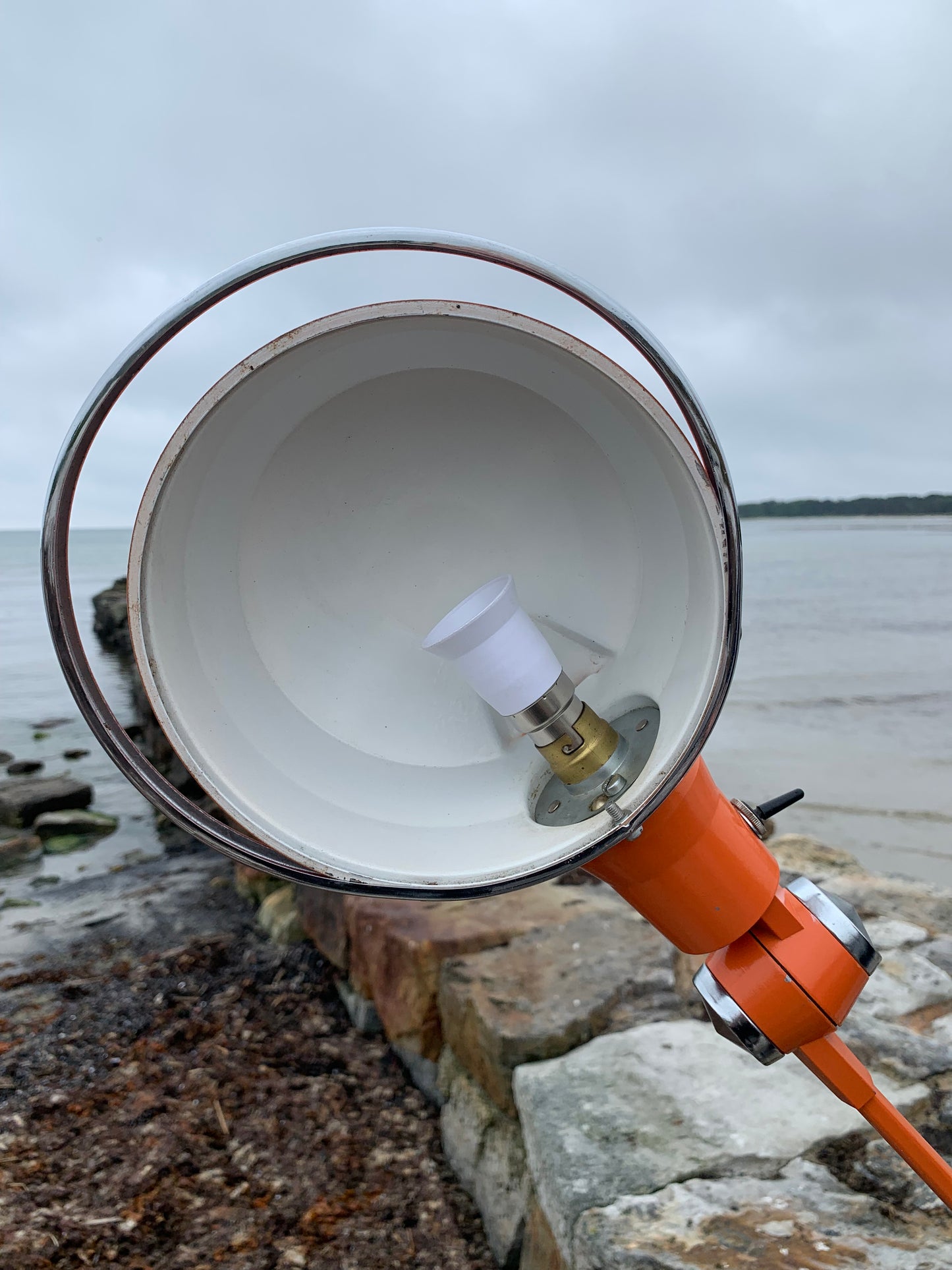 Jieldé lampe med bordbeslag