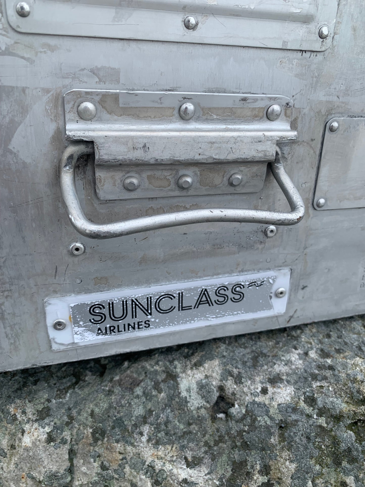 Cabineskab fra fly