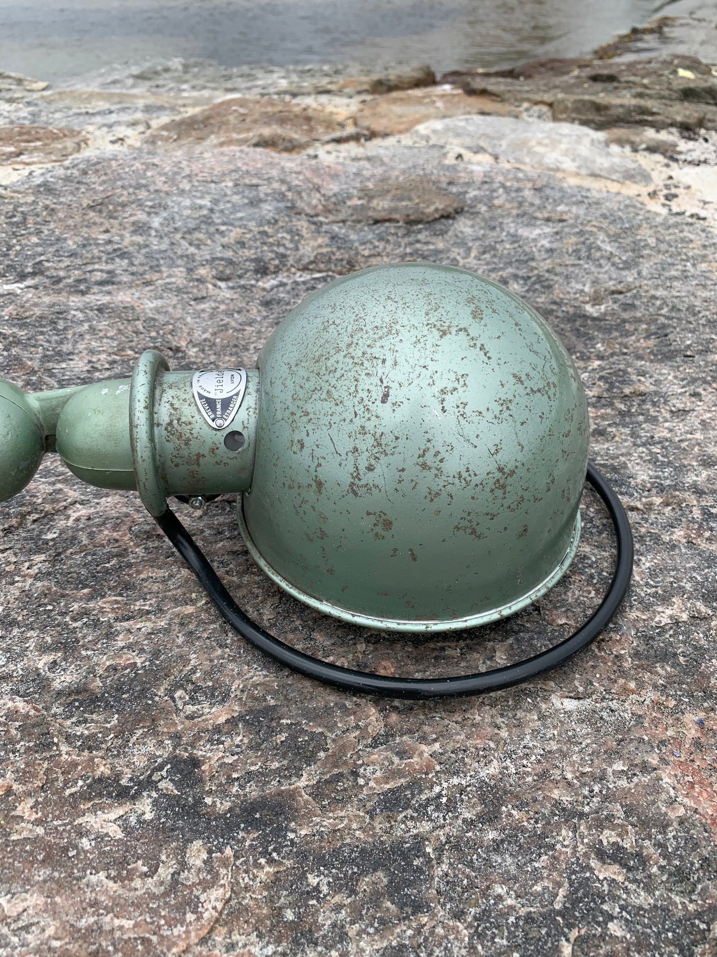 Jieldé væg/loftlampe med 2 arme - Grøn