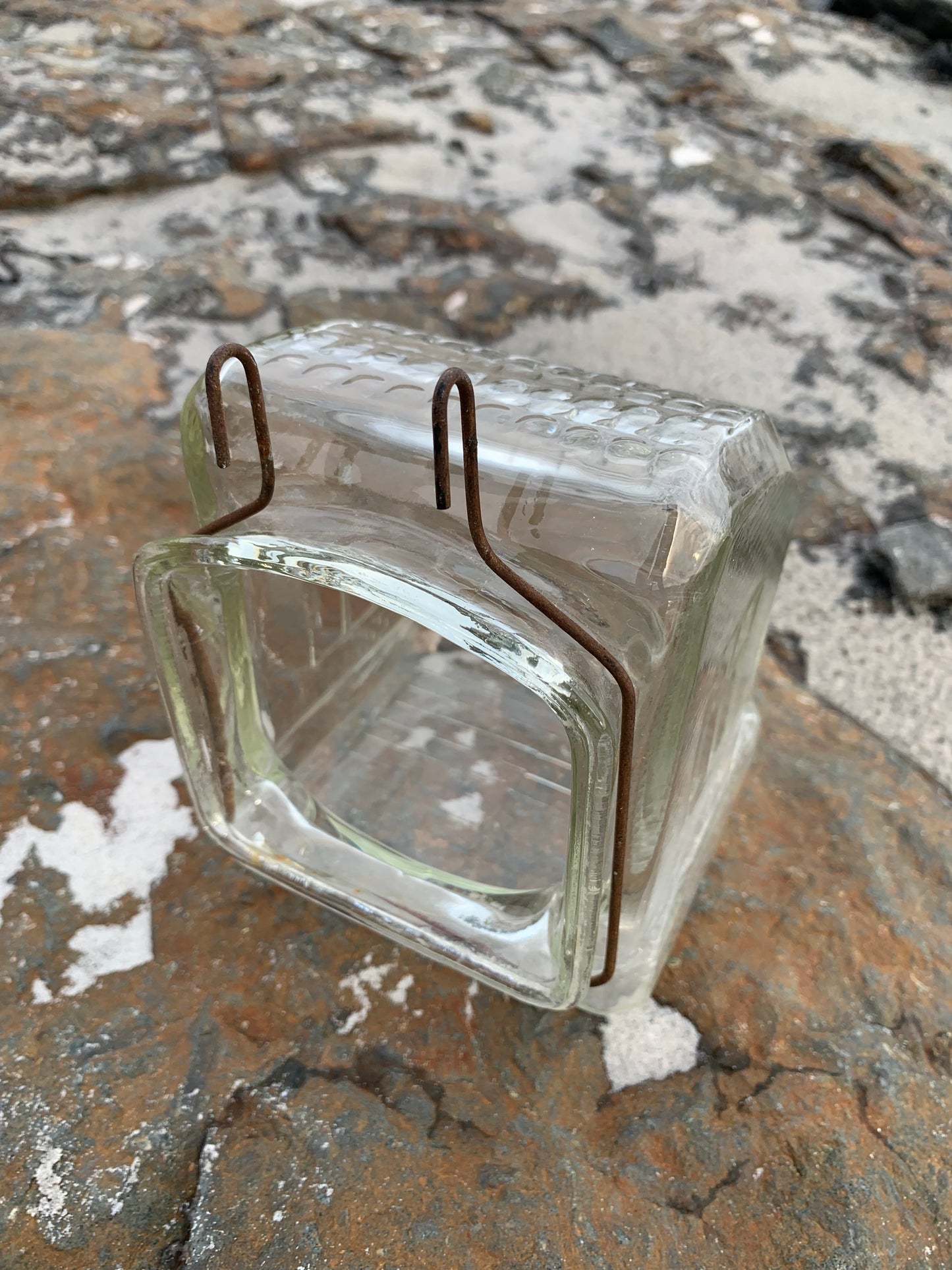 Fuglebadekar i glas