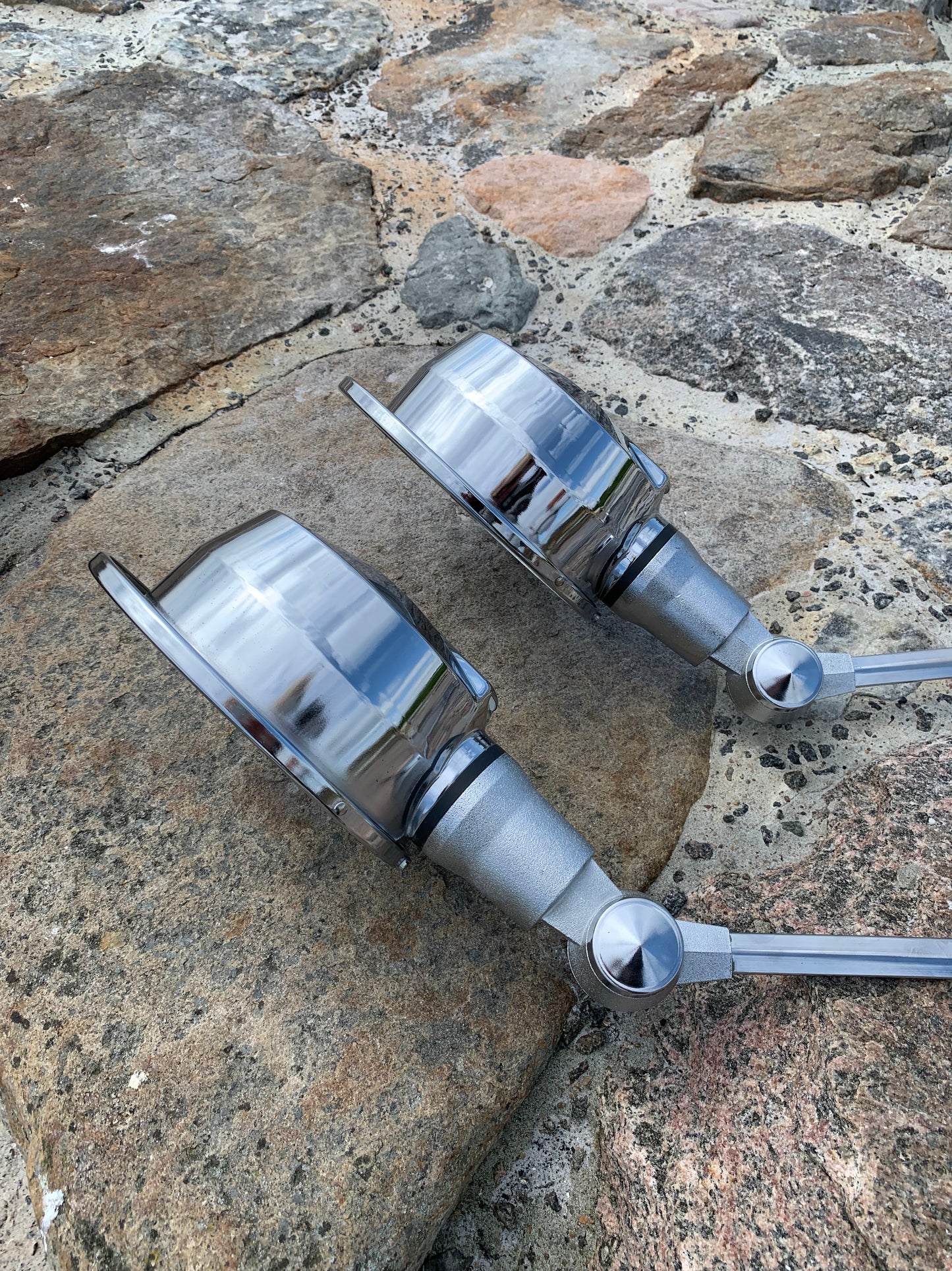 Sjælden Jieldé væg/loft lampe i Chrome