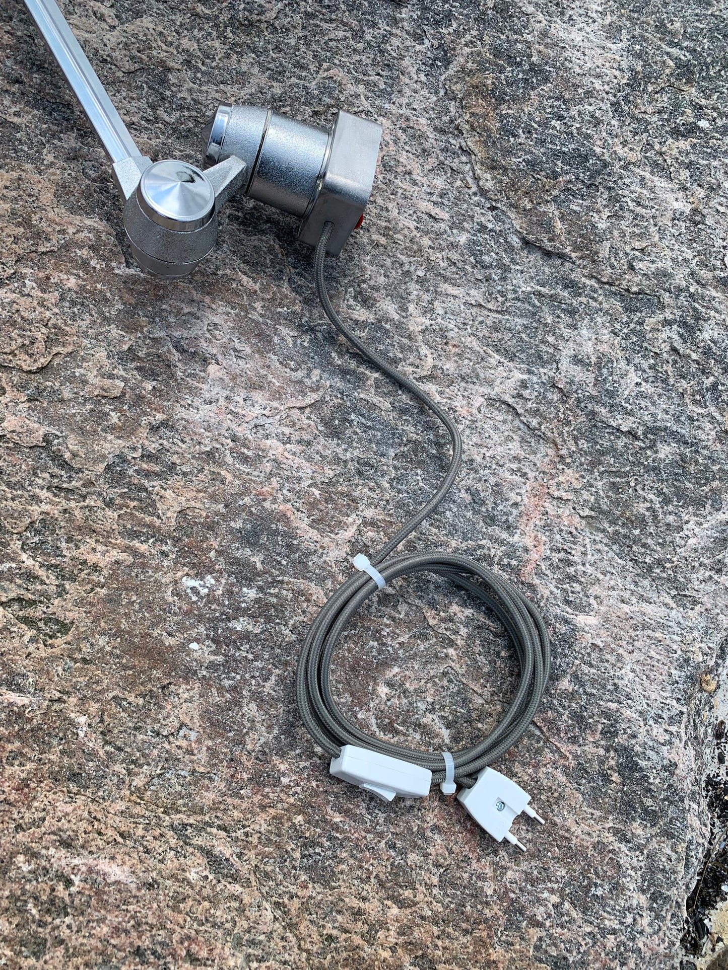 Sjælden Jieldé væg/loft lampe i Chrome