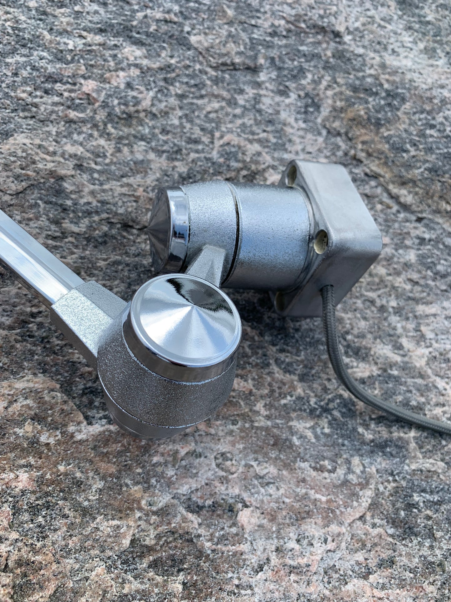 Sjælden Jieldé væg/loft lampe i Chrome